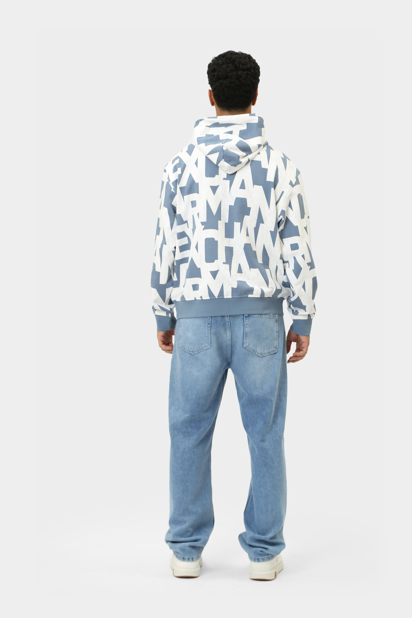 6DZMLB_ZJ4XZ Худи Armani Exchange Голубой