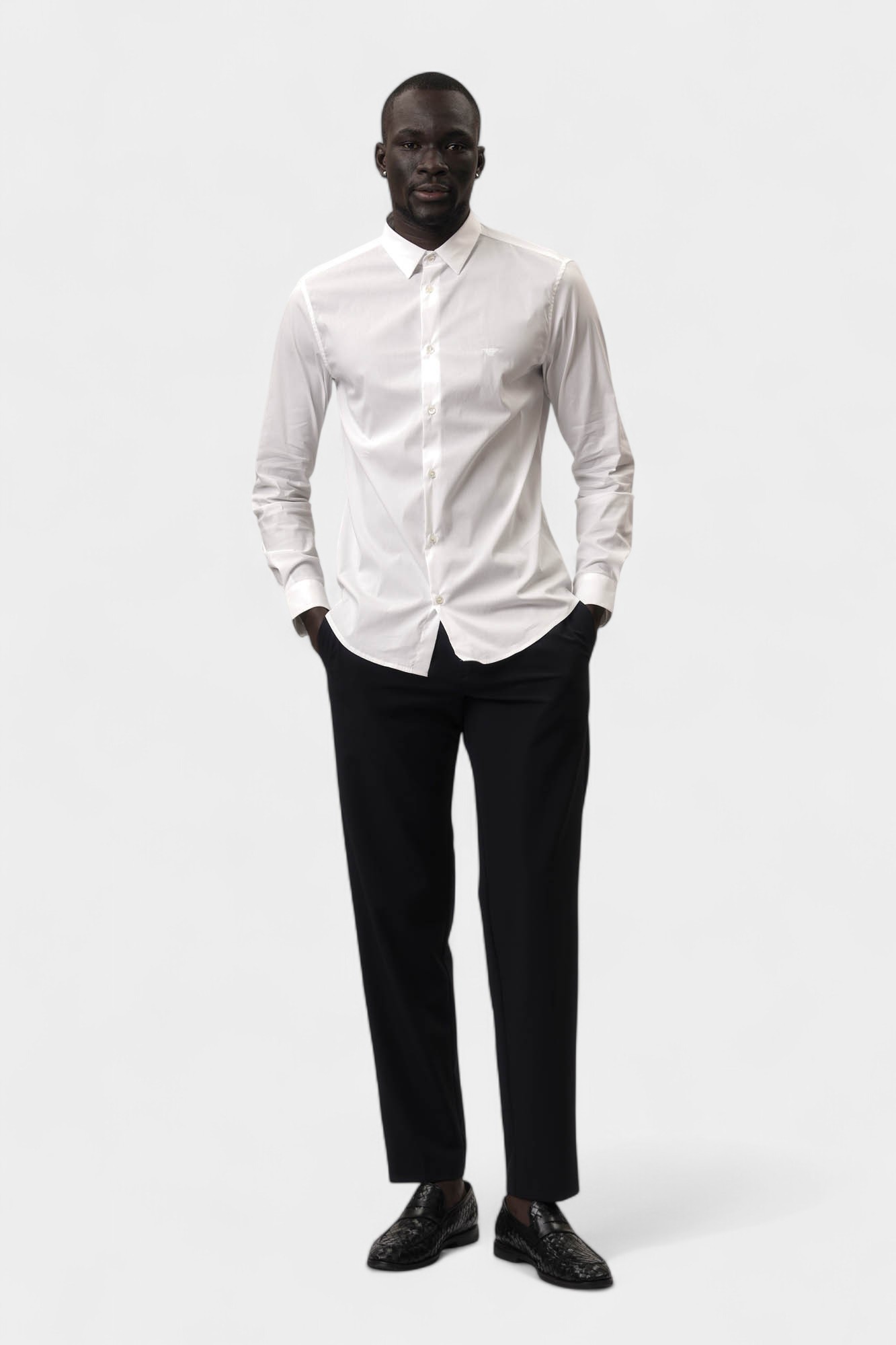 8N1C09_1NI9Z Рубашка Emporio Armani Белый