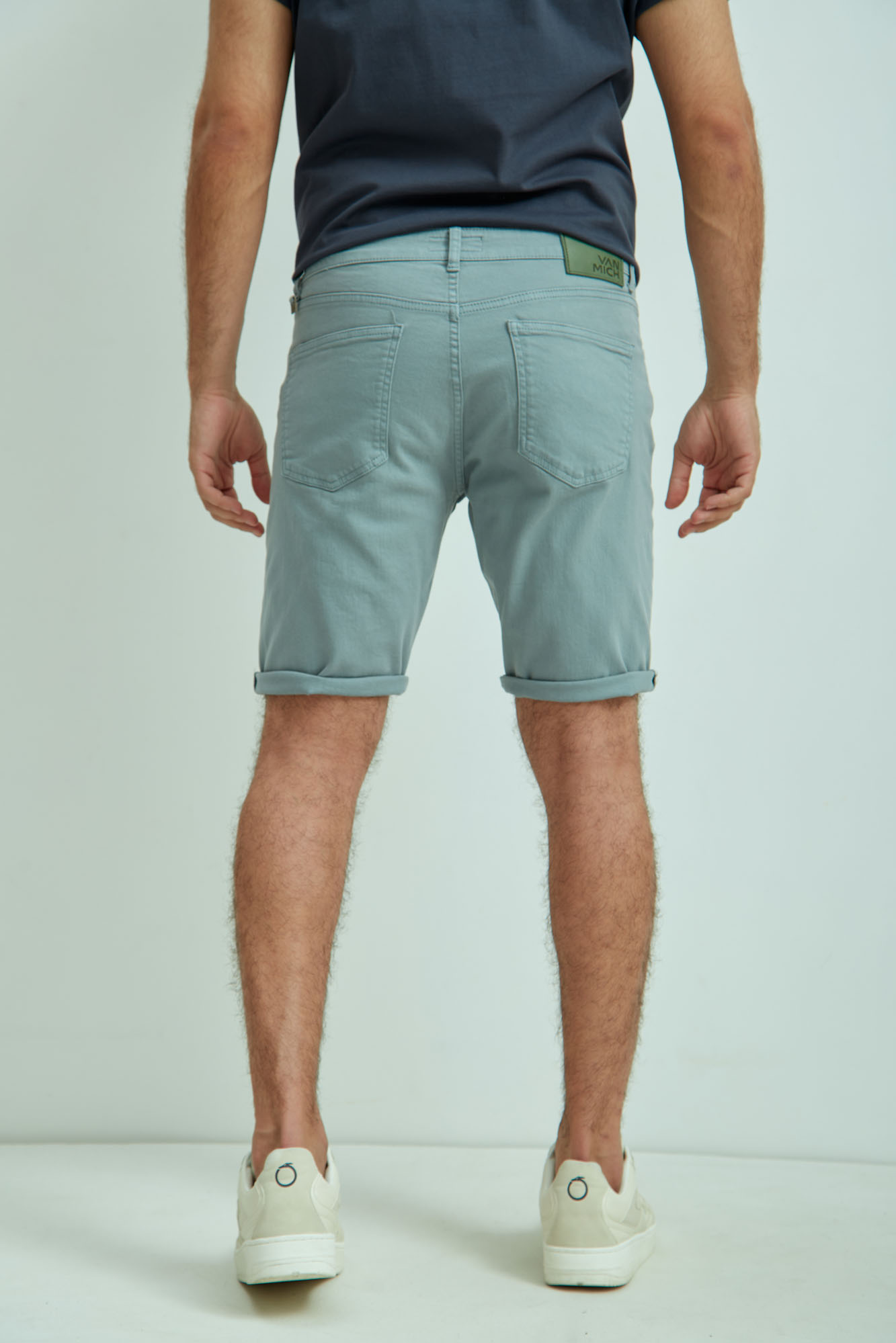 VM-OMA-33-015 Шорты джинсовые Van Mich Голубой