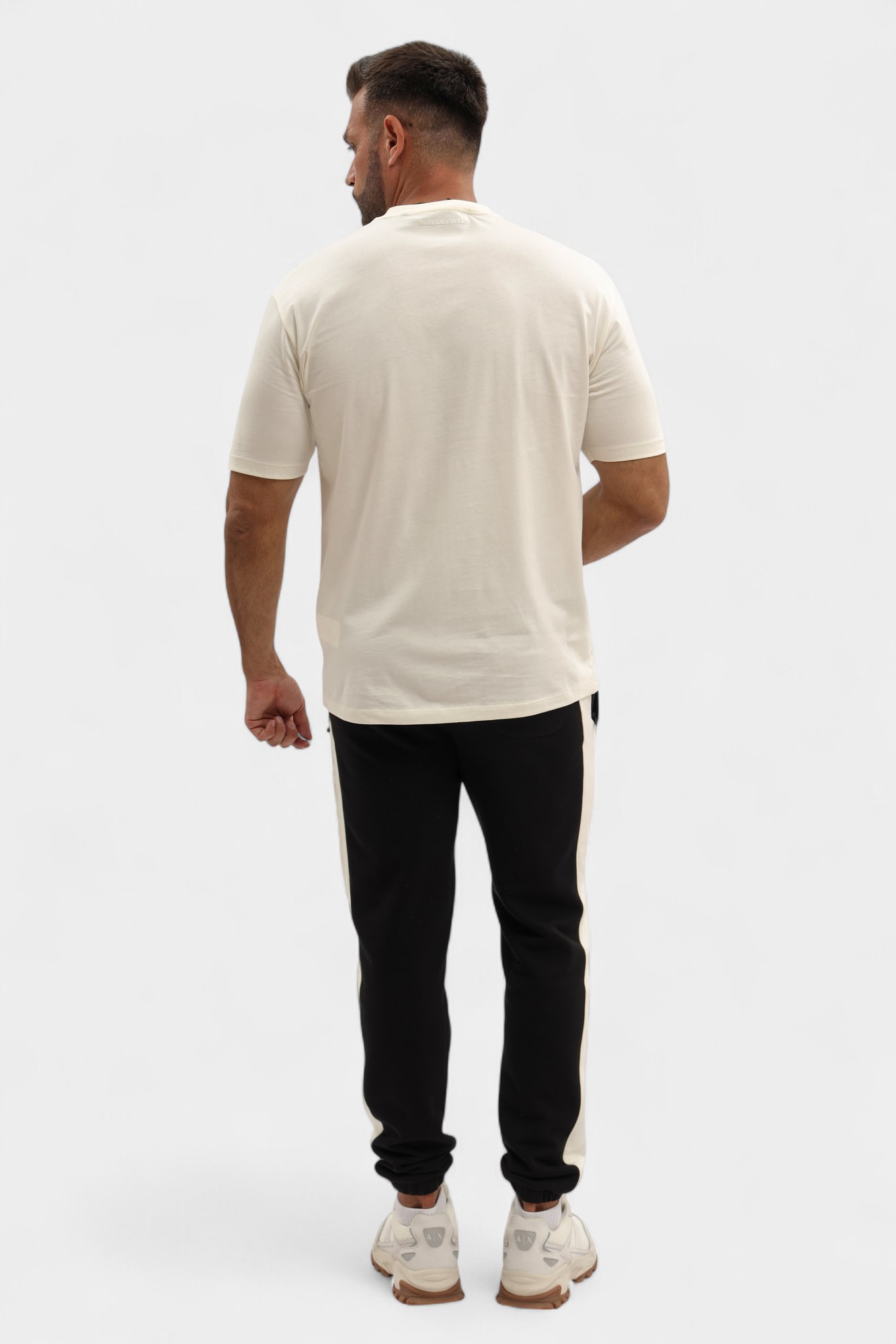 554225_755131 Футболка Karl Lagerfeld Бежевый