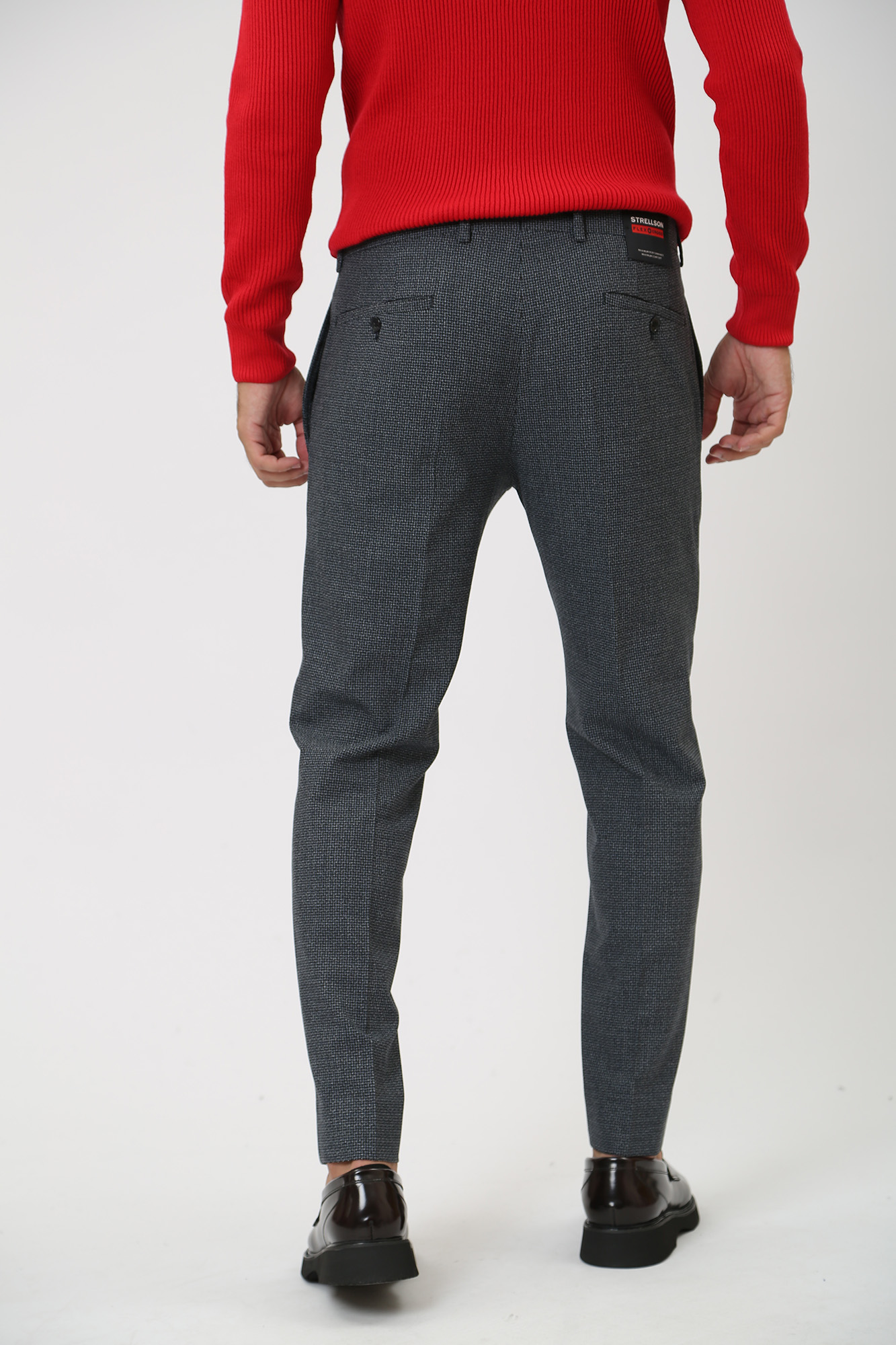 30034024_10014521 Брюки классические Strellson Синий