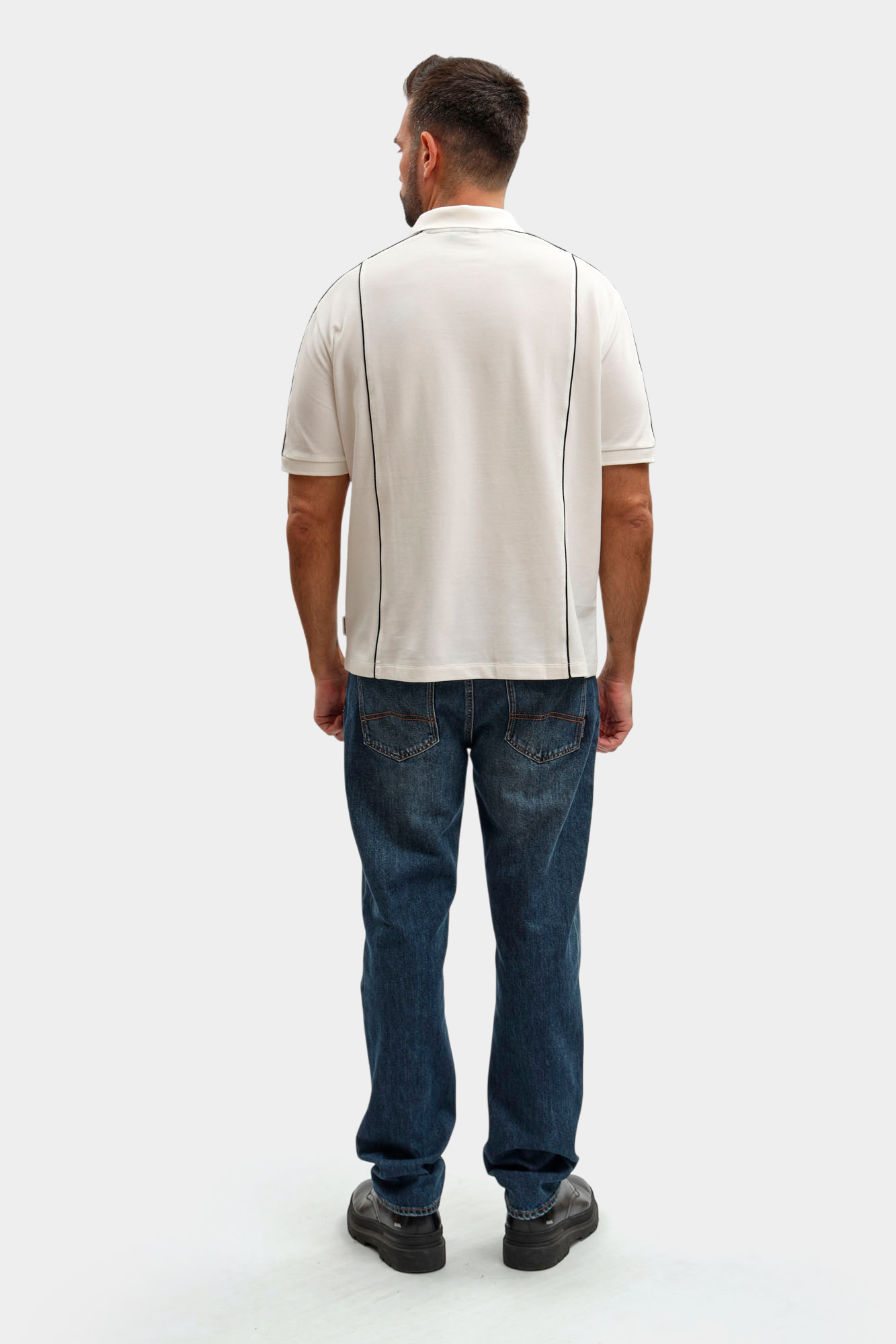 XM002375_AF10366 Поло Armani Exchange Белый