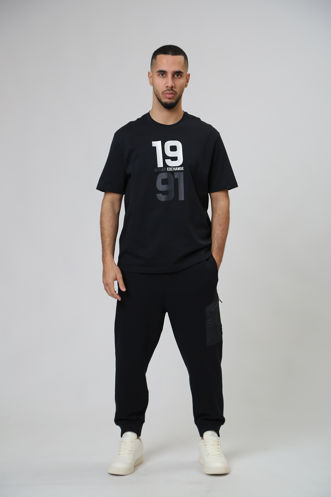 3DZPLK_ZJ4XZ Брюки спортивные Armani Exchange Синий