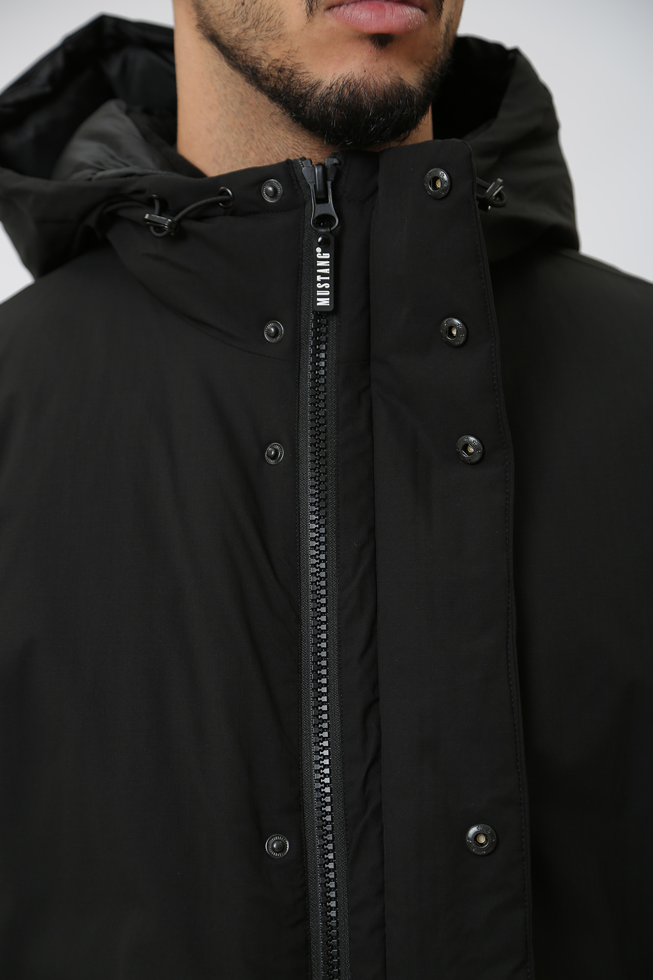 1014181 Куртка утепленная Mustang Черный