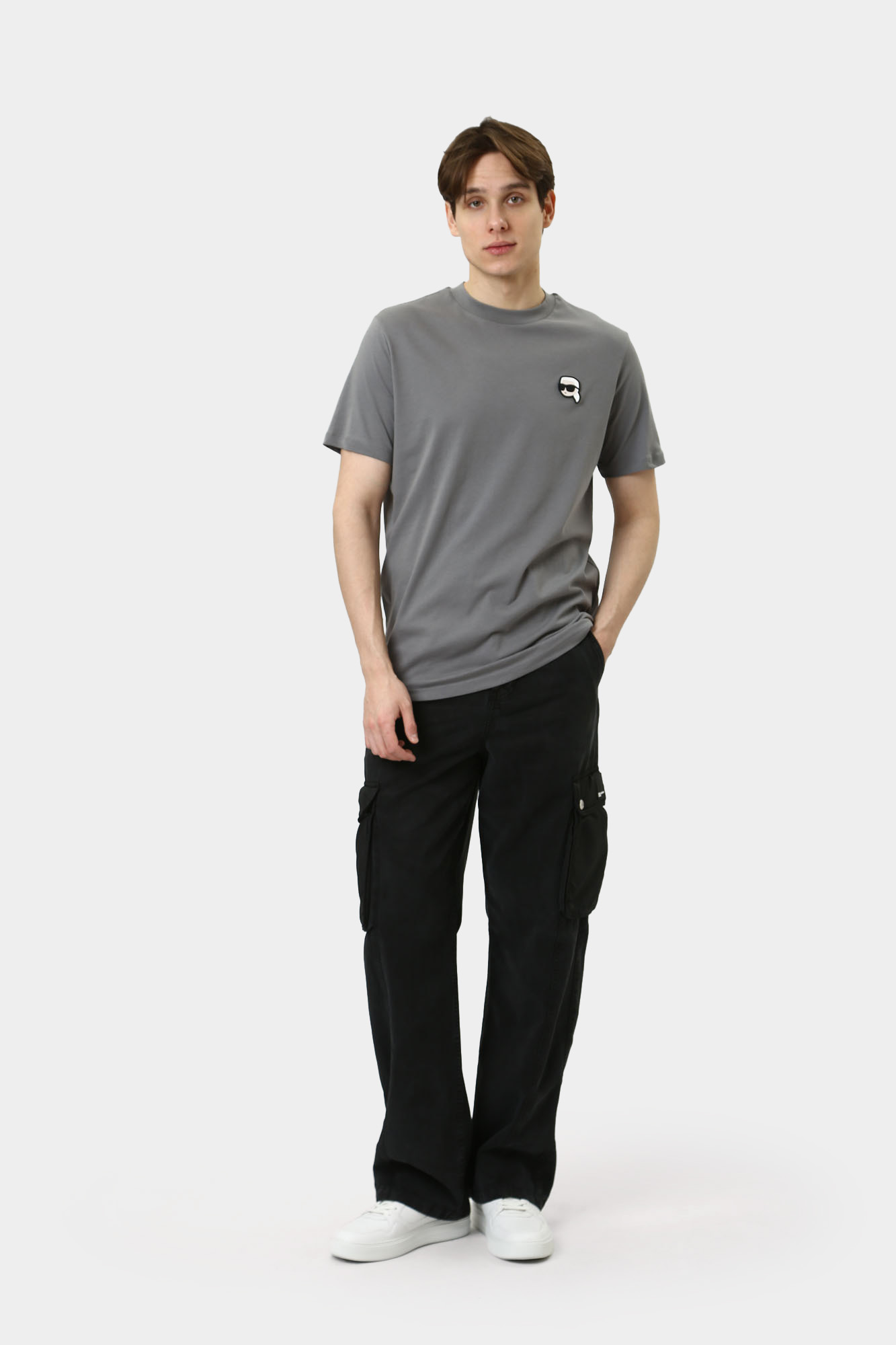 551224_755710 Футболка Karl Lagerfeld Серый