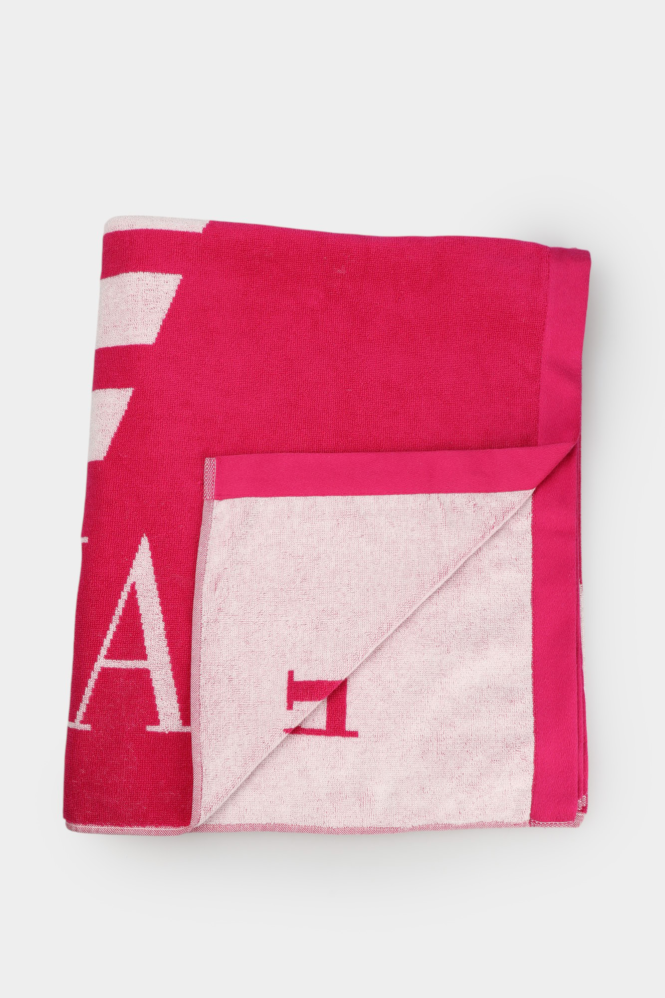 7X000102_AF13300 Полотенце EA7 Розовый