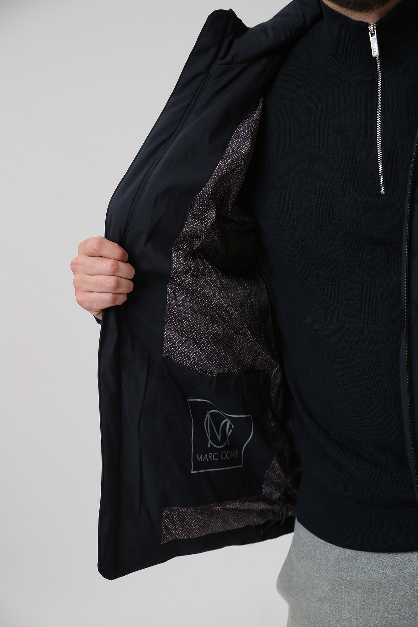 CR2871F23 Пуховик Marc Cony Синий