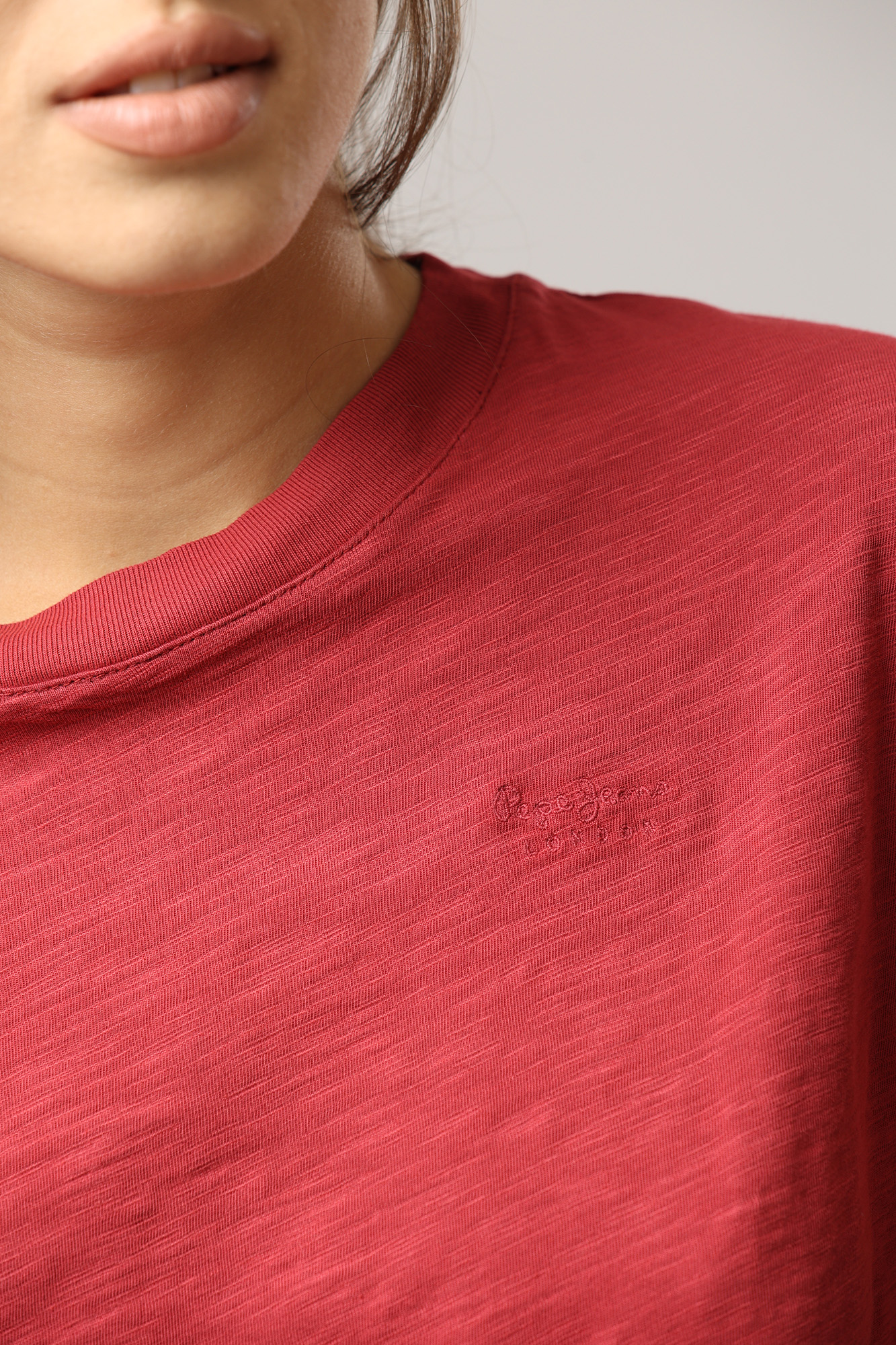 PL505297 футболка кроп-топ pepe jeans pepe jeans 