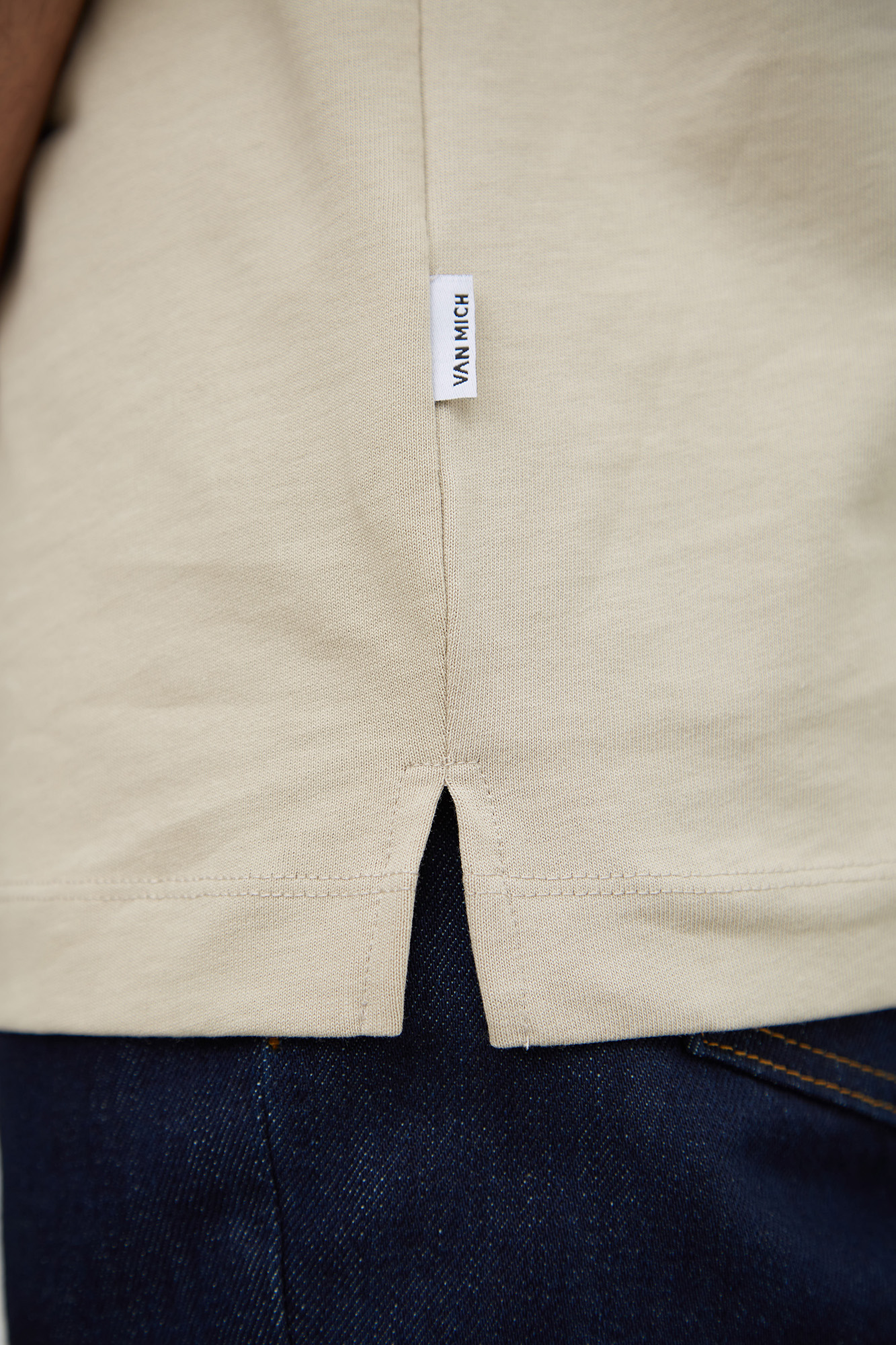 VM-231-22-034 Футболка Van Mich Бежевый