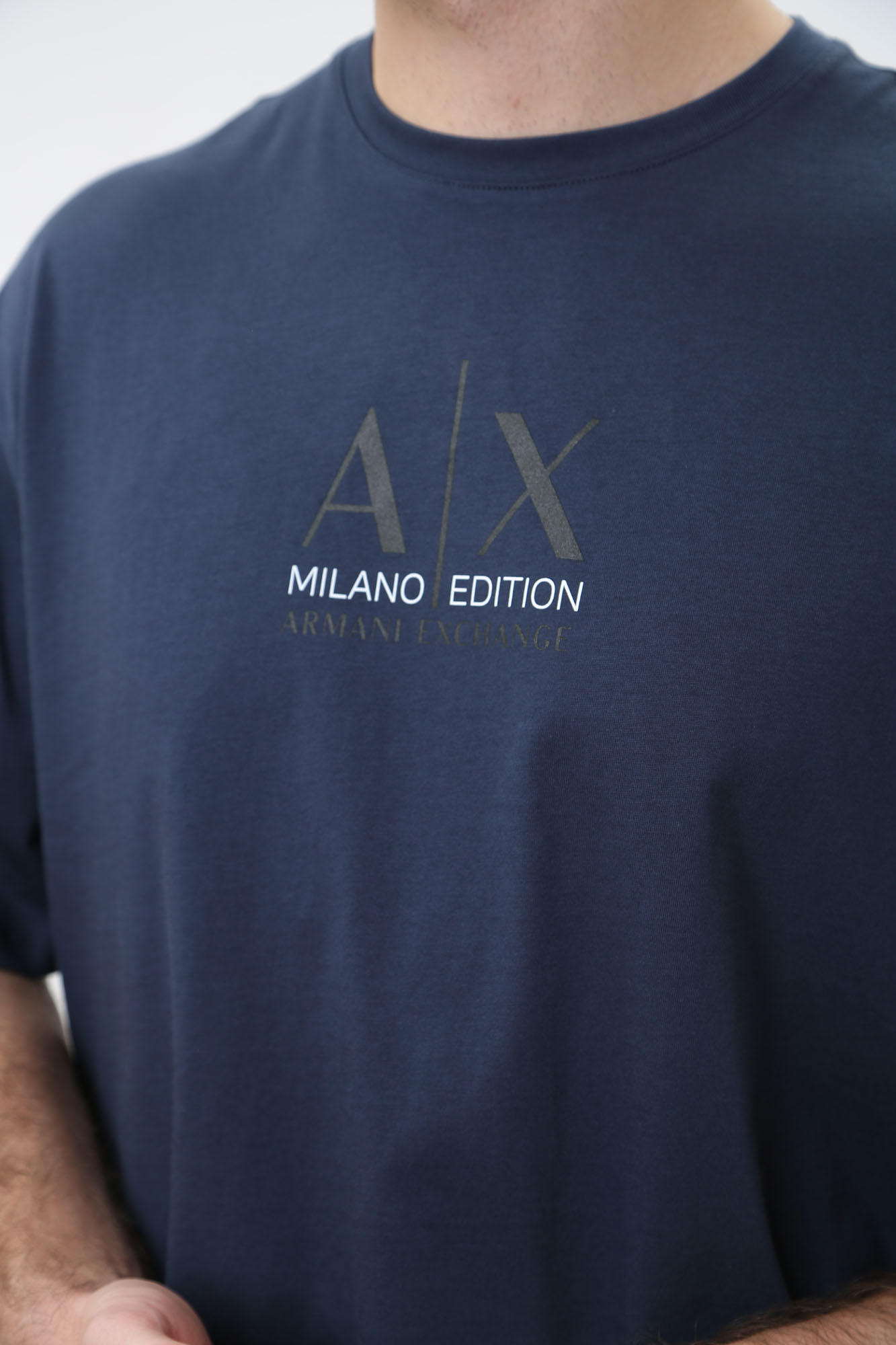 3DZTAB_ZJ3VZ Футболка Armani Exchange Синий