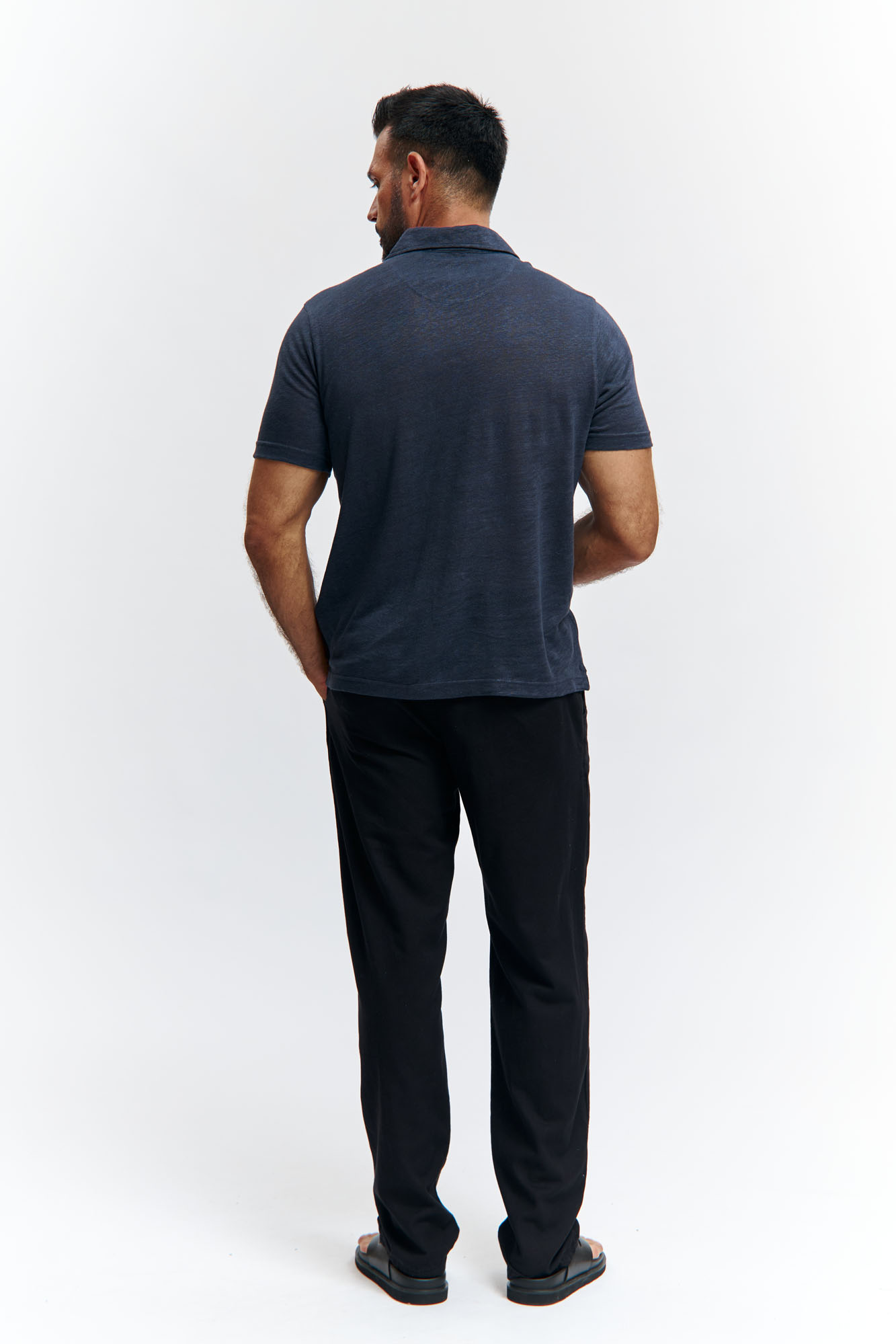 VM-OMA-55-384 Поло Van Mich Синий