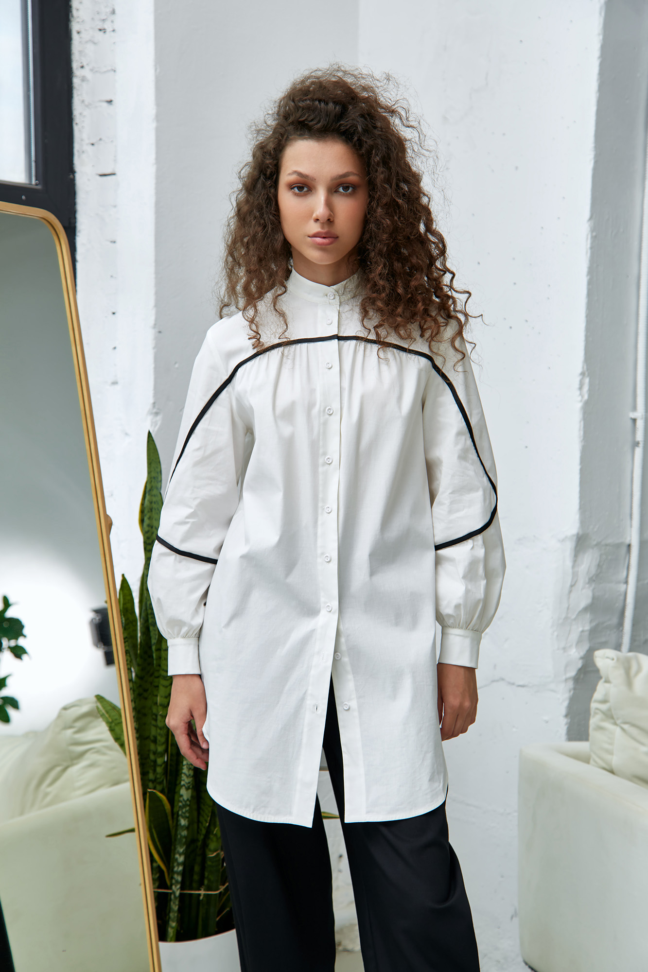 W-232-TH-56-007 рубашка с длинным рукавом the hills 