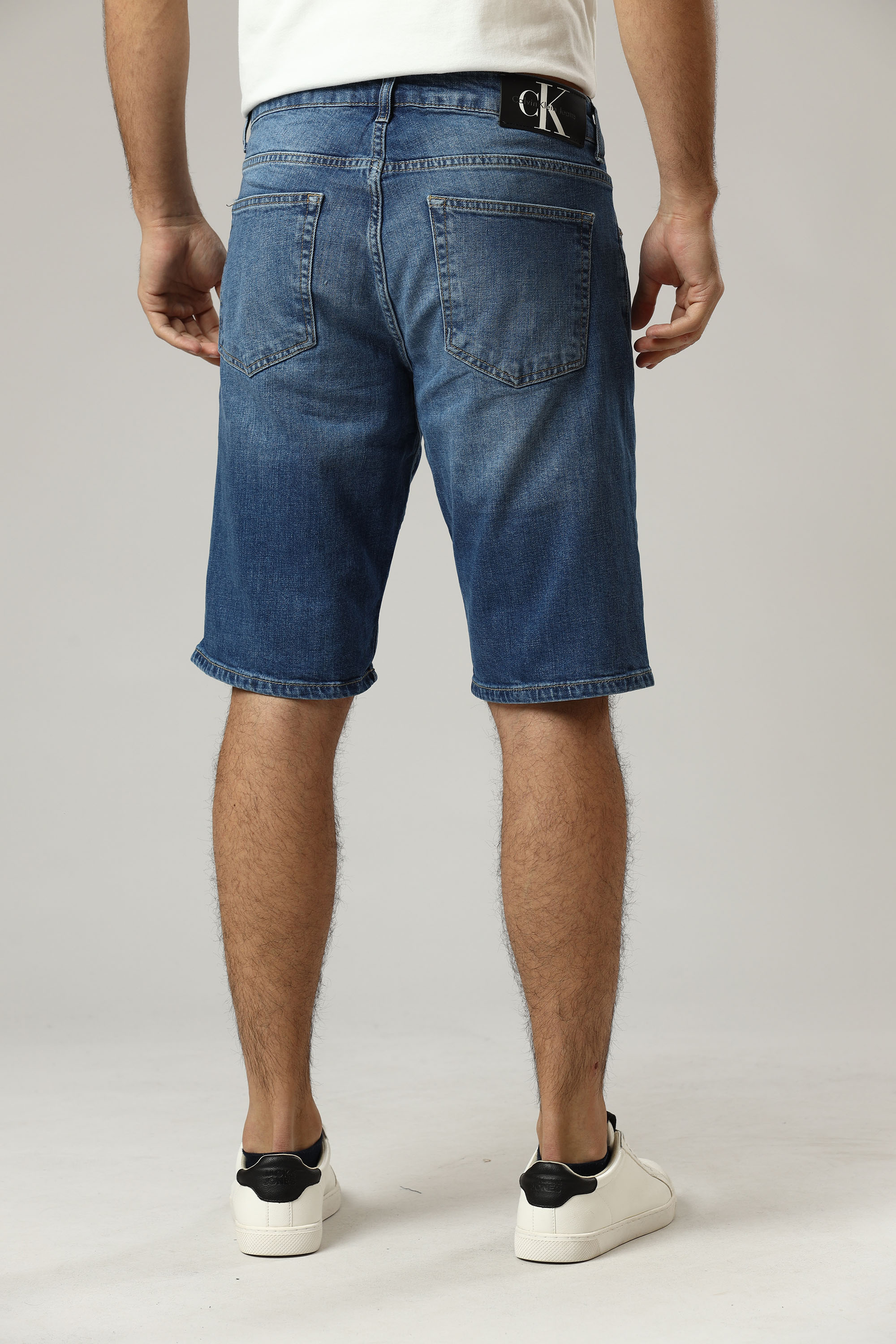 J30J320533 Шорты джинсовые Calvin Klein Jeans Синий