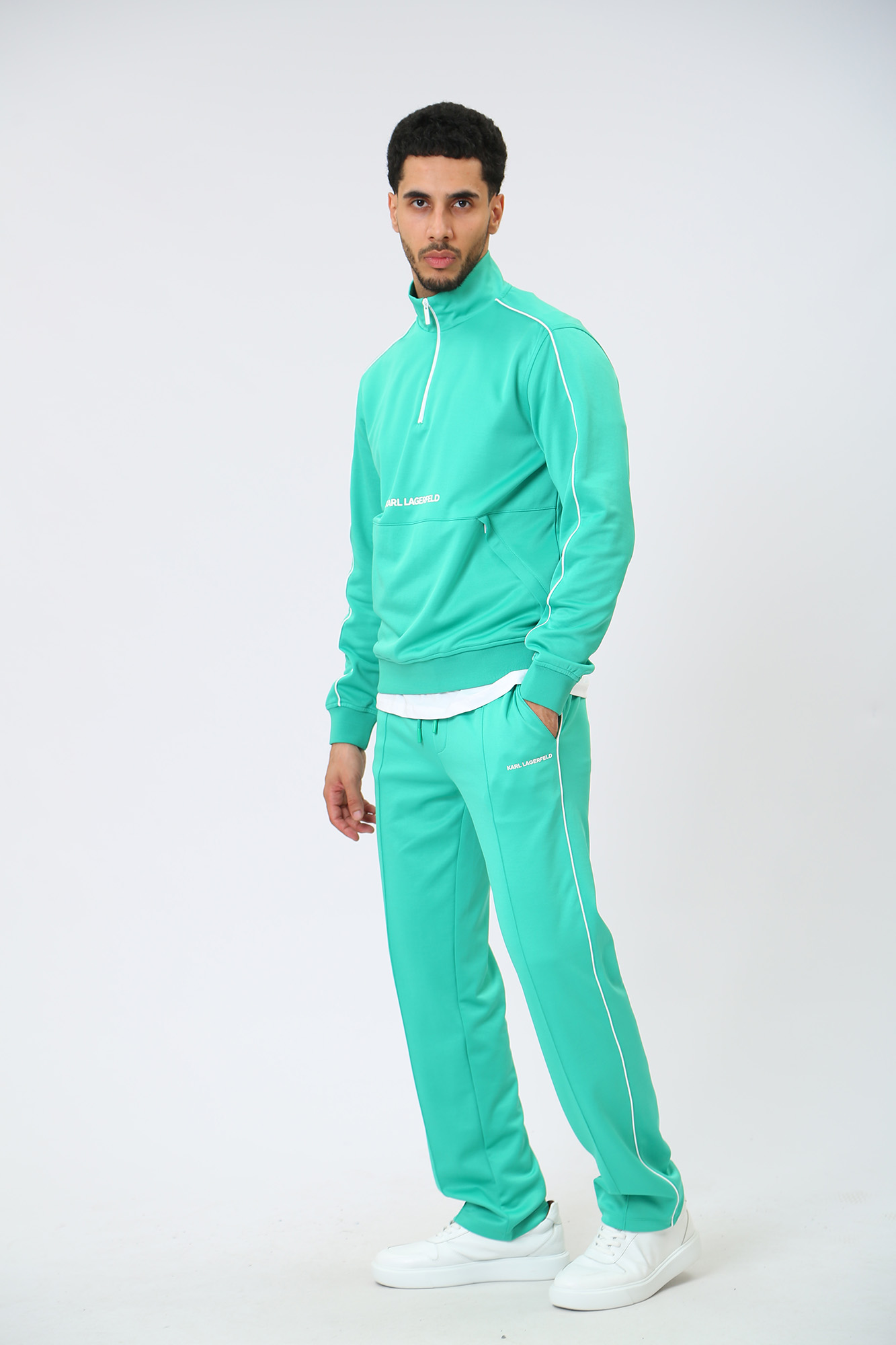 532905_705019 Свитшот Karl Lagerfeld Зеленый