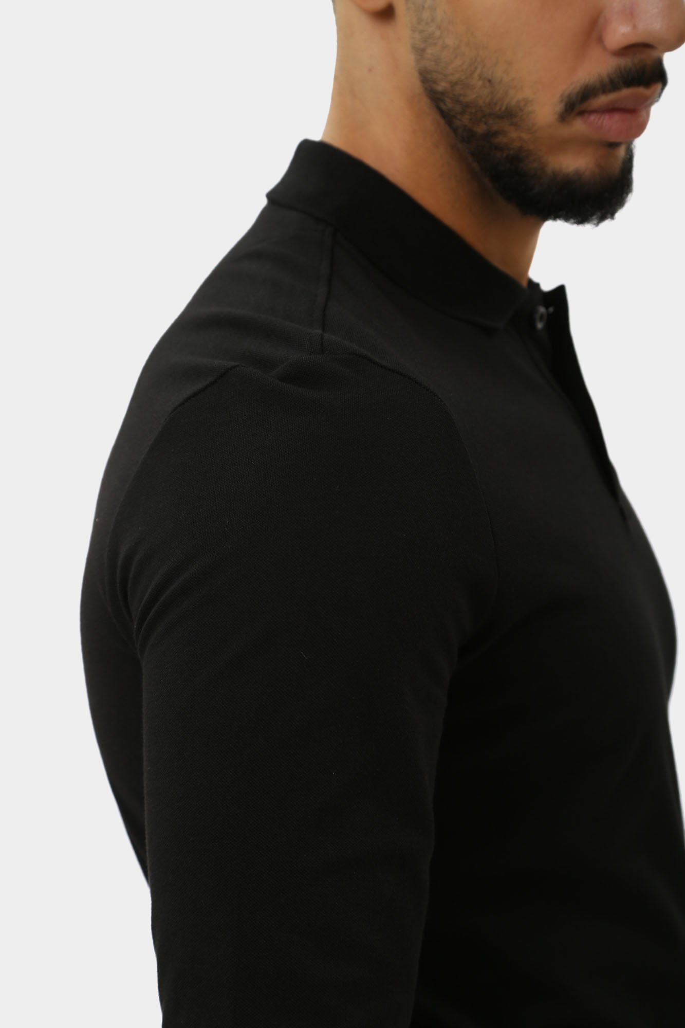 PBMT0418 Поло с длинным рукавом Bikkembergs Черный