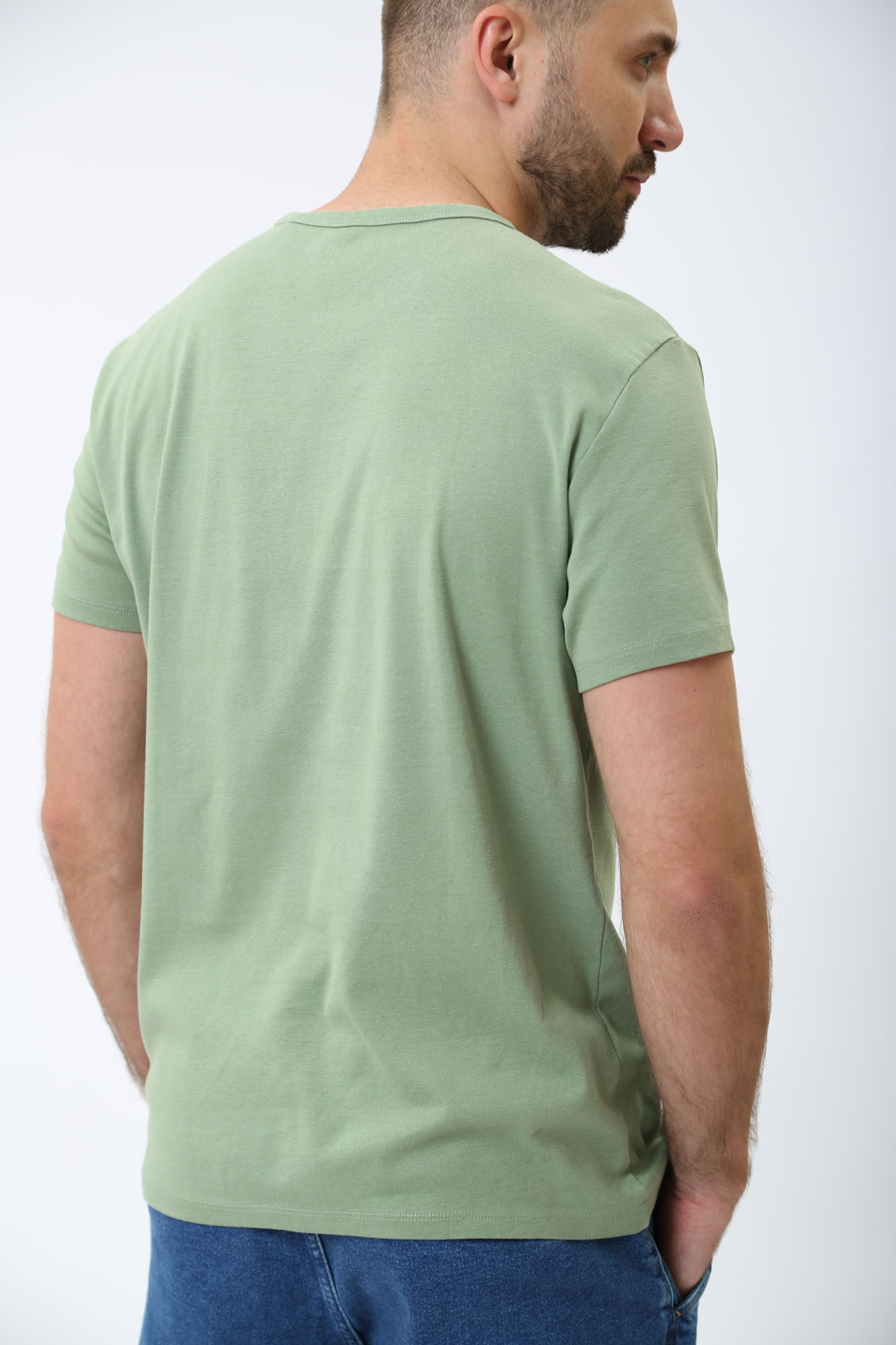 1014930 Футболка Mustang Зеленый