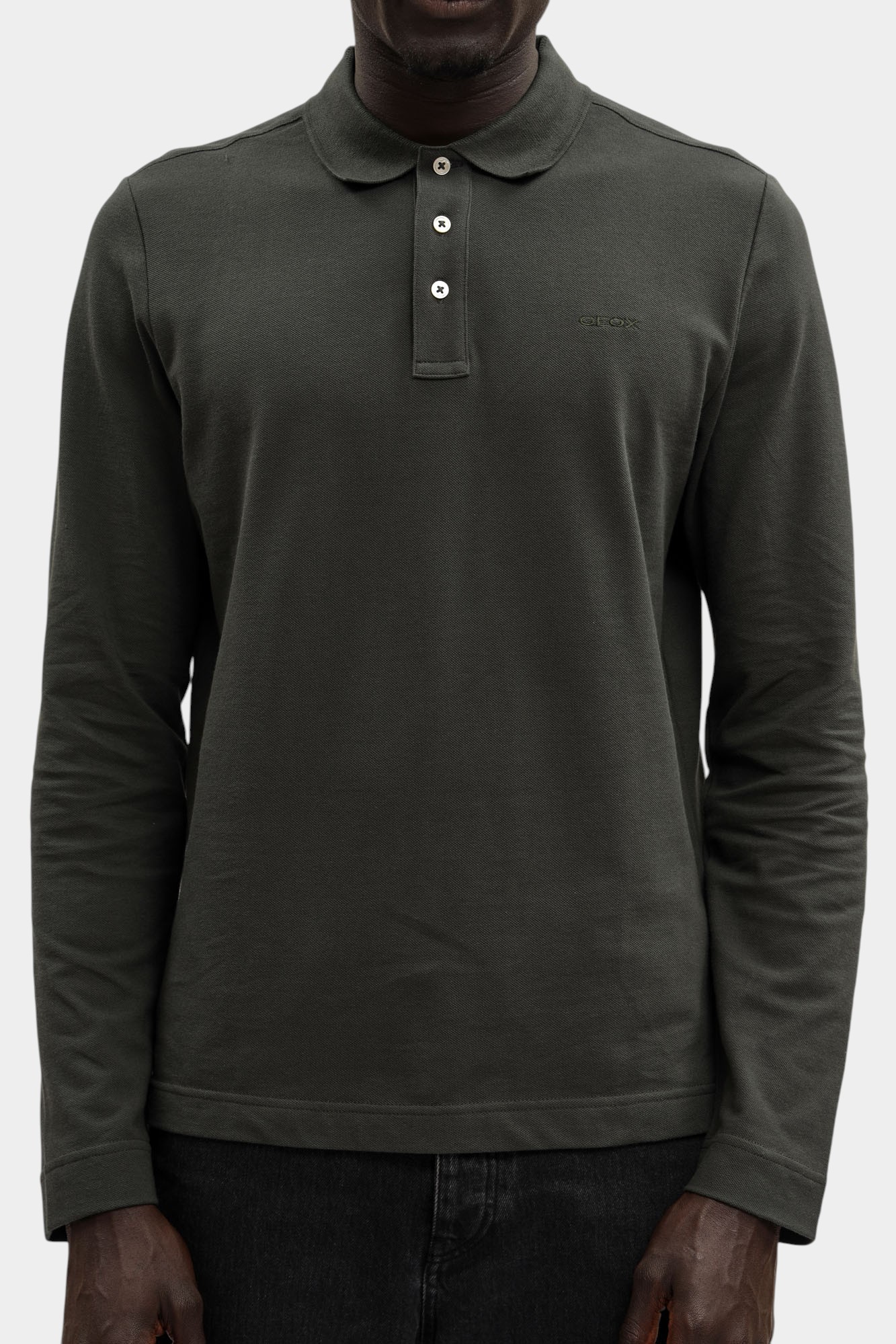 Поло Geox Зеленый