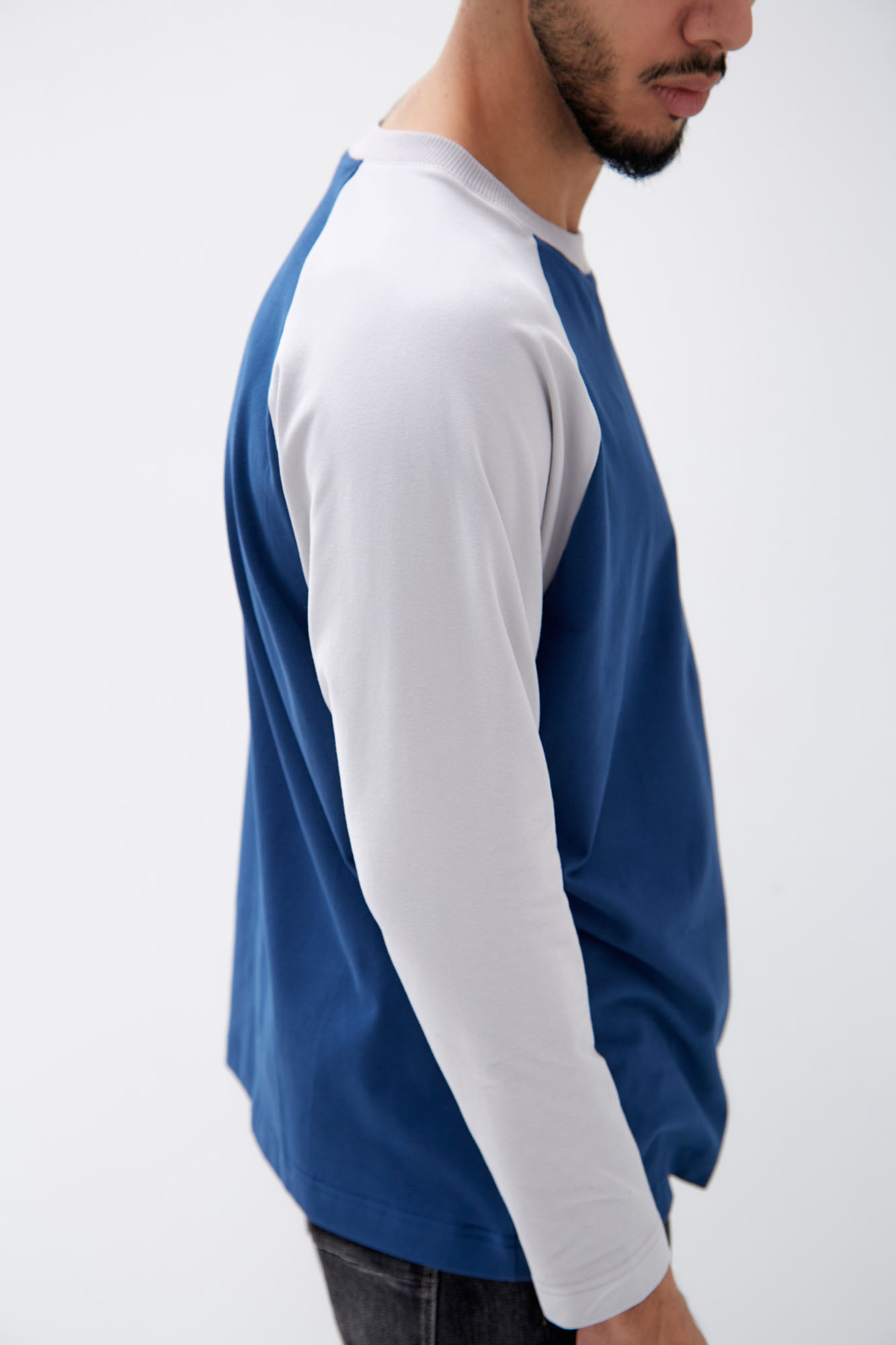 M-232-THT-20-0166 Лонгслив The Hills Синий