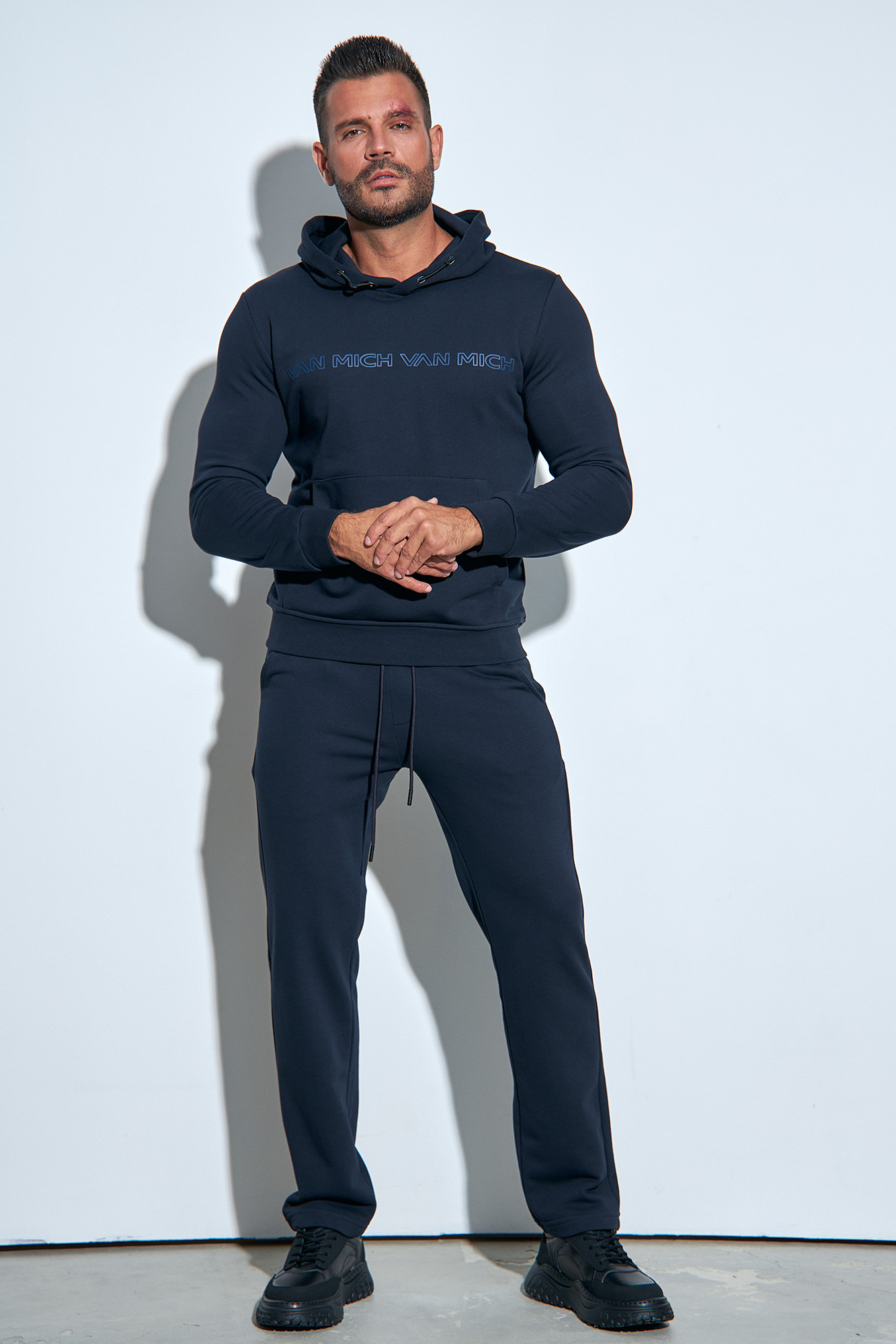 VM-232-53-020 Худи Van Mich Синий