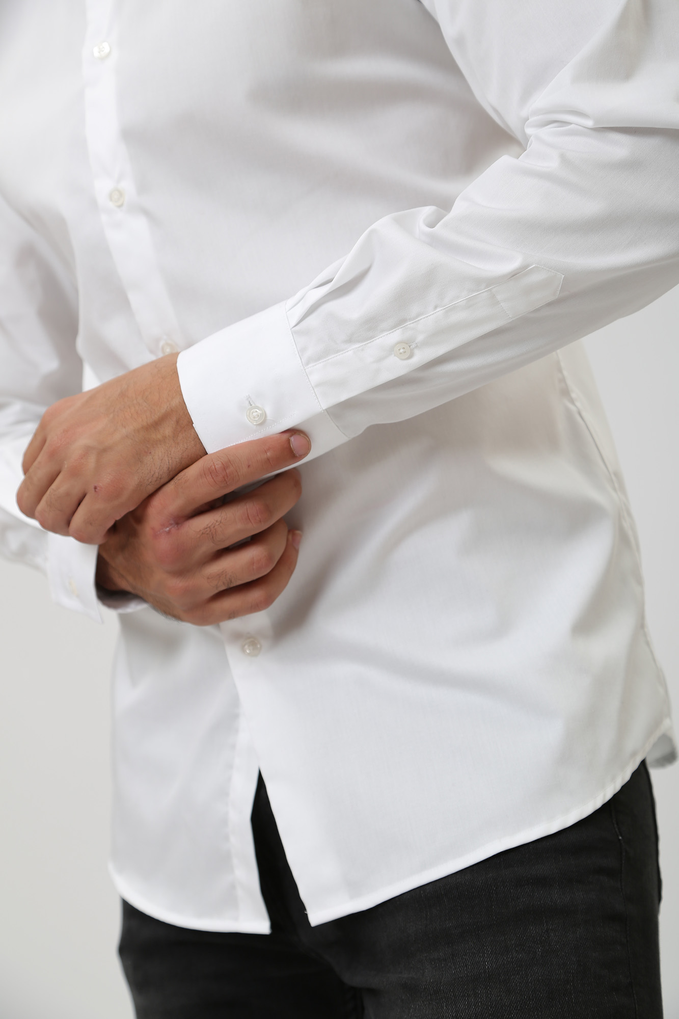 534699_605000 Сорочка д/р Karl Lagerfeld Белый