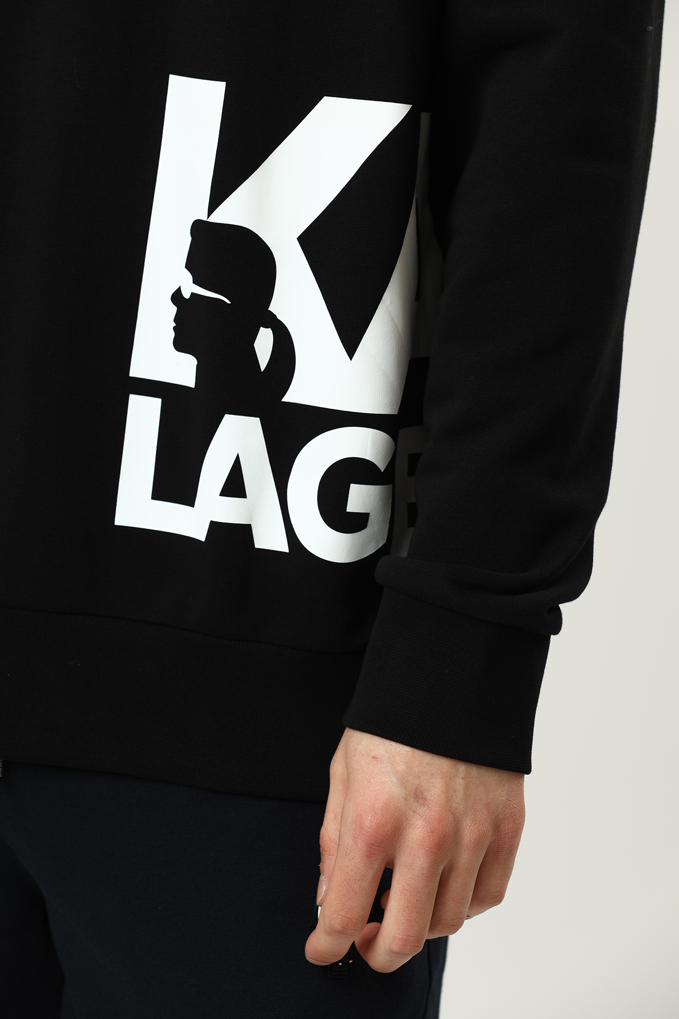 521900_705284 Свитшот Karl Lagerfeld Черный