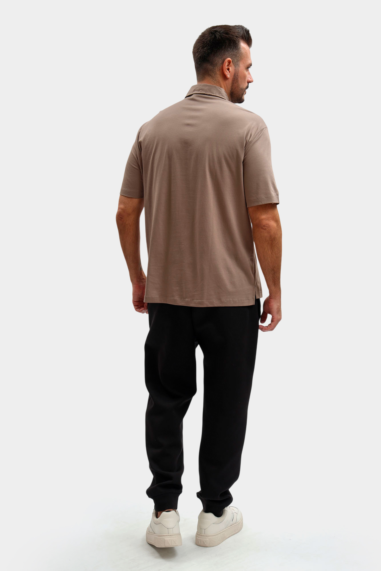 XM002209_AF10364 Поло Armani Exchange Коричневый