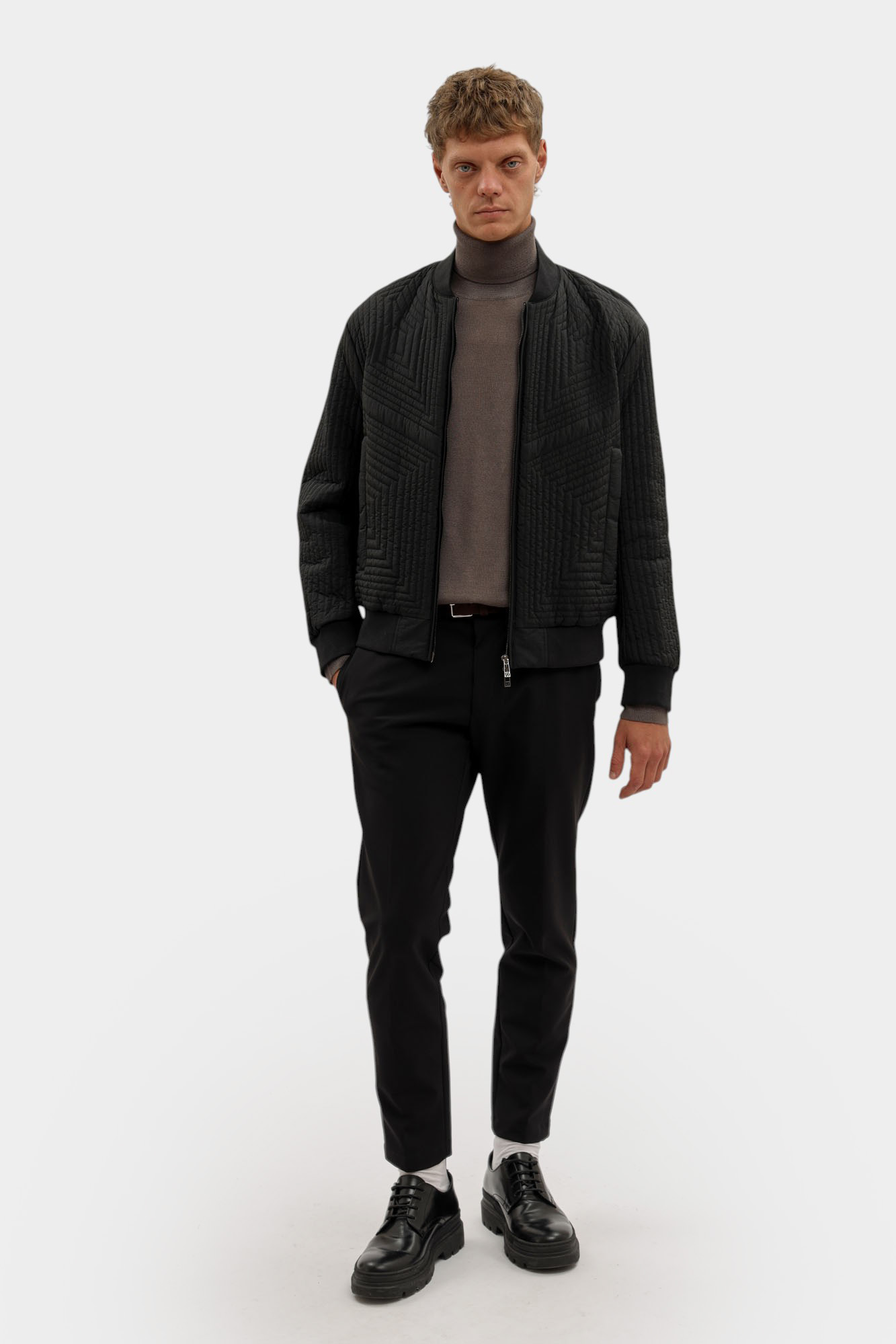 XM001101_AF16343 Бомбер Armani Exchange Черный