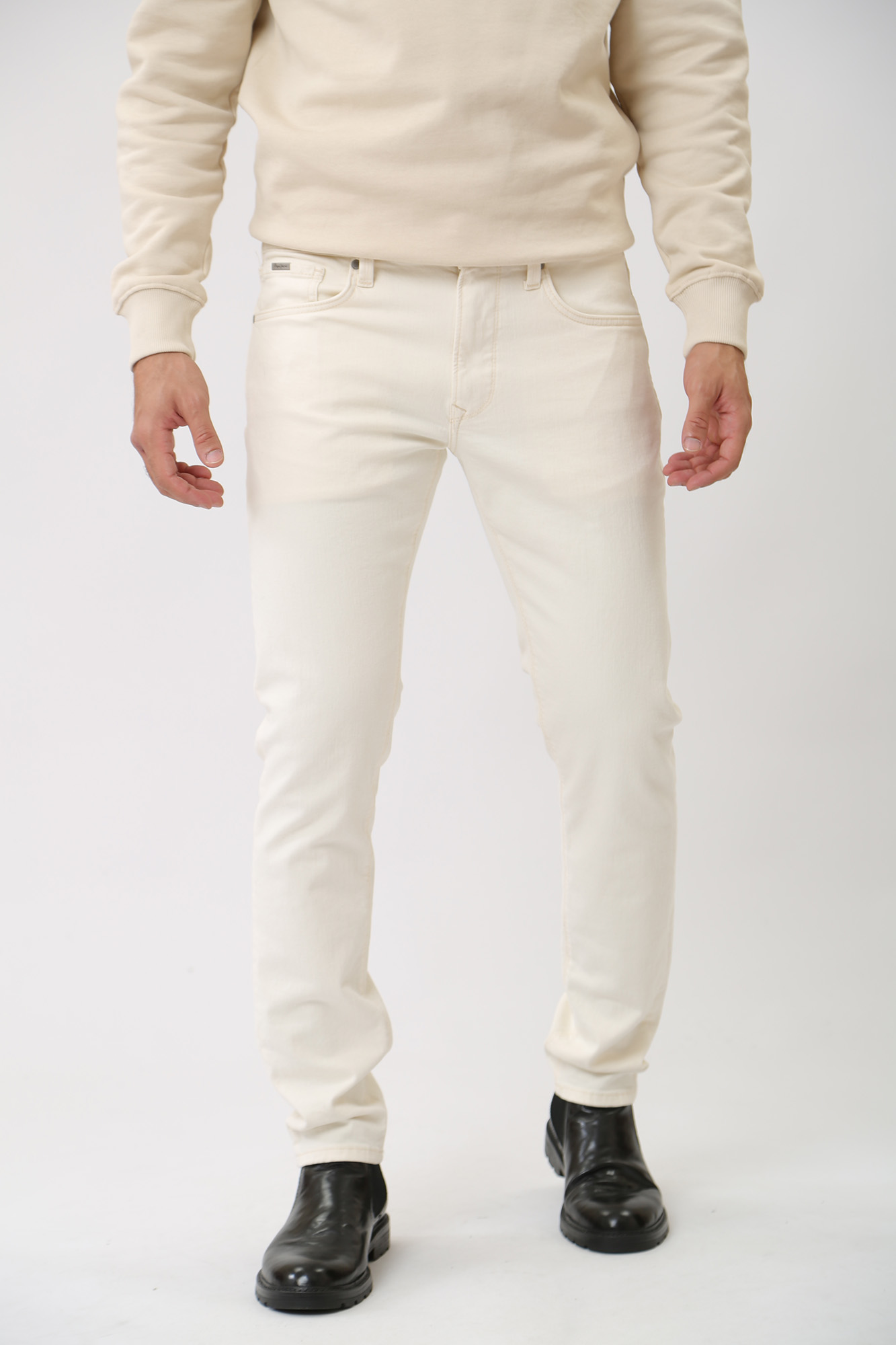 PM207390WI5 Джинсы TAPERED JEANS  Pepe Jeans Молочный