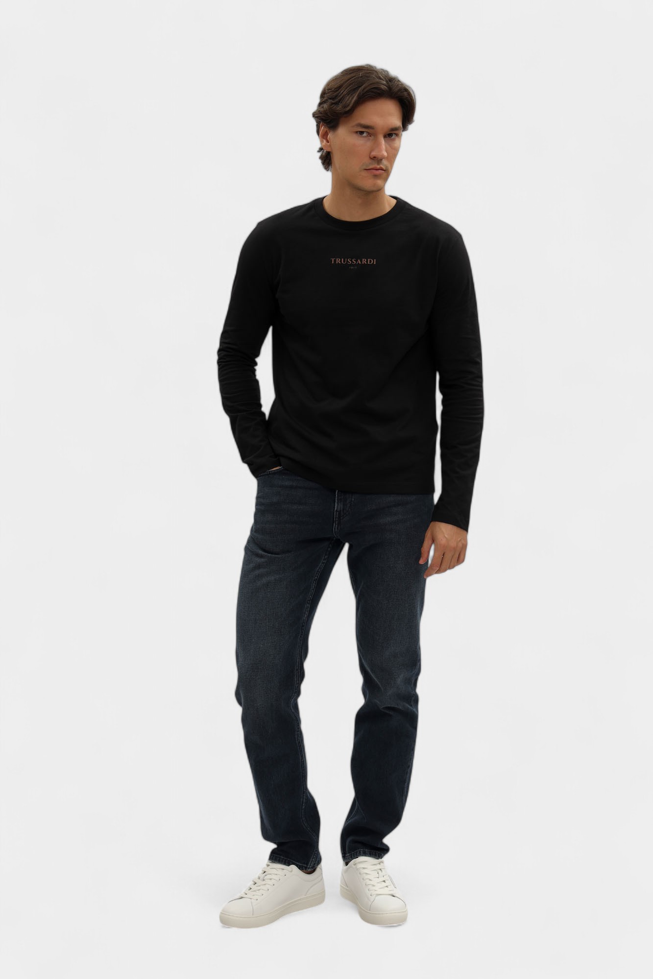 G0268200047N-MTL02J02-84A9 Лонгслив Trussardi Черный