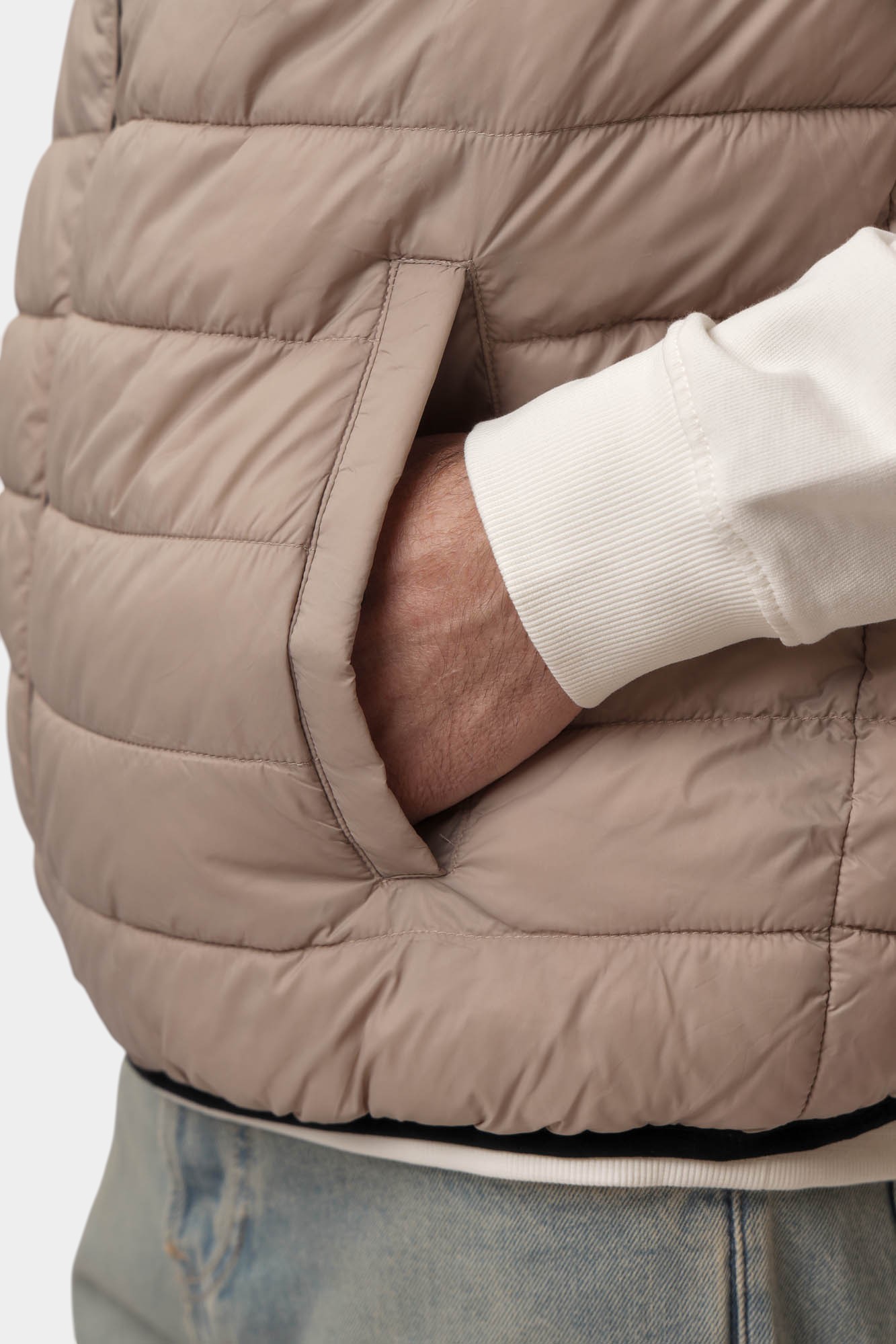 PM403157 Жилет утепленный Pepe Jeans Бежевый