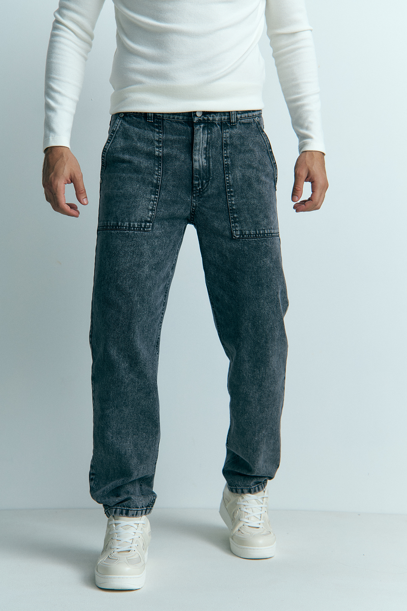 M-232-TH-0143 Брюки The Hills Серый