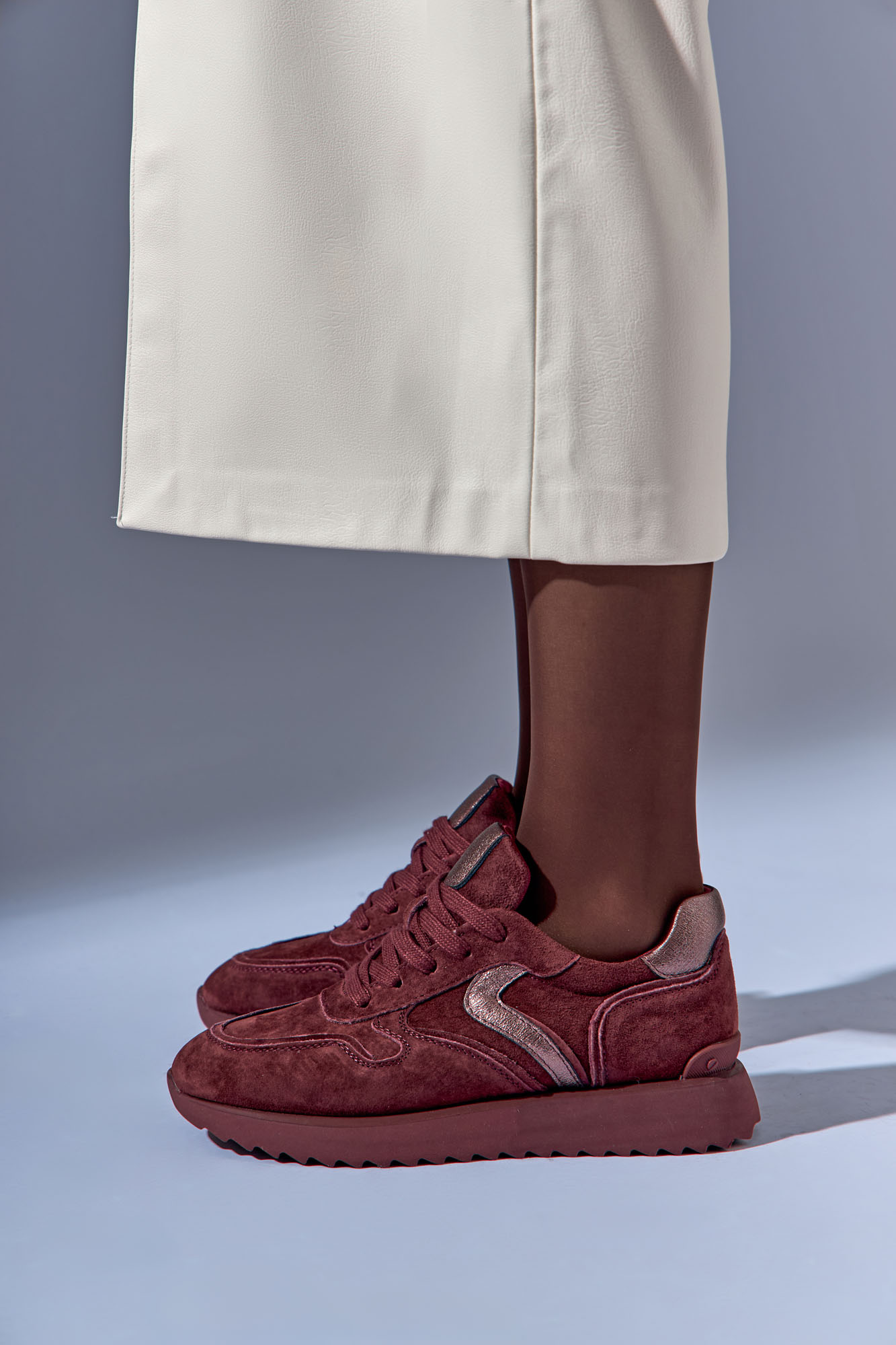 RP-QS633-B220 Кроссовки Red Pin Бордовый