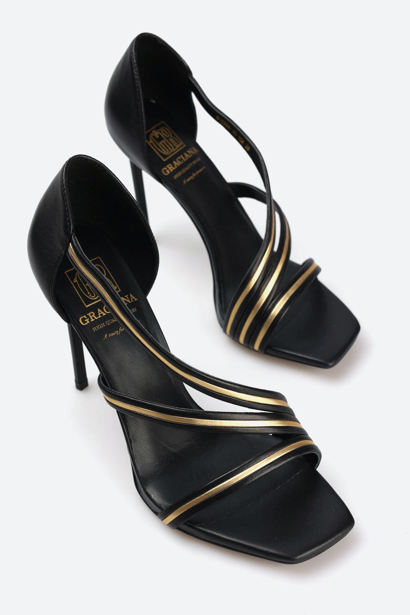 2334-15 Босоножки Graciana Черный