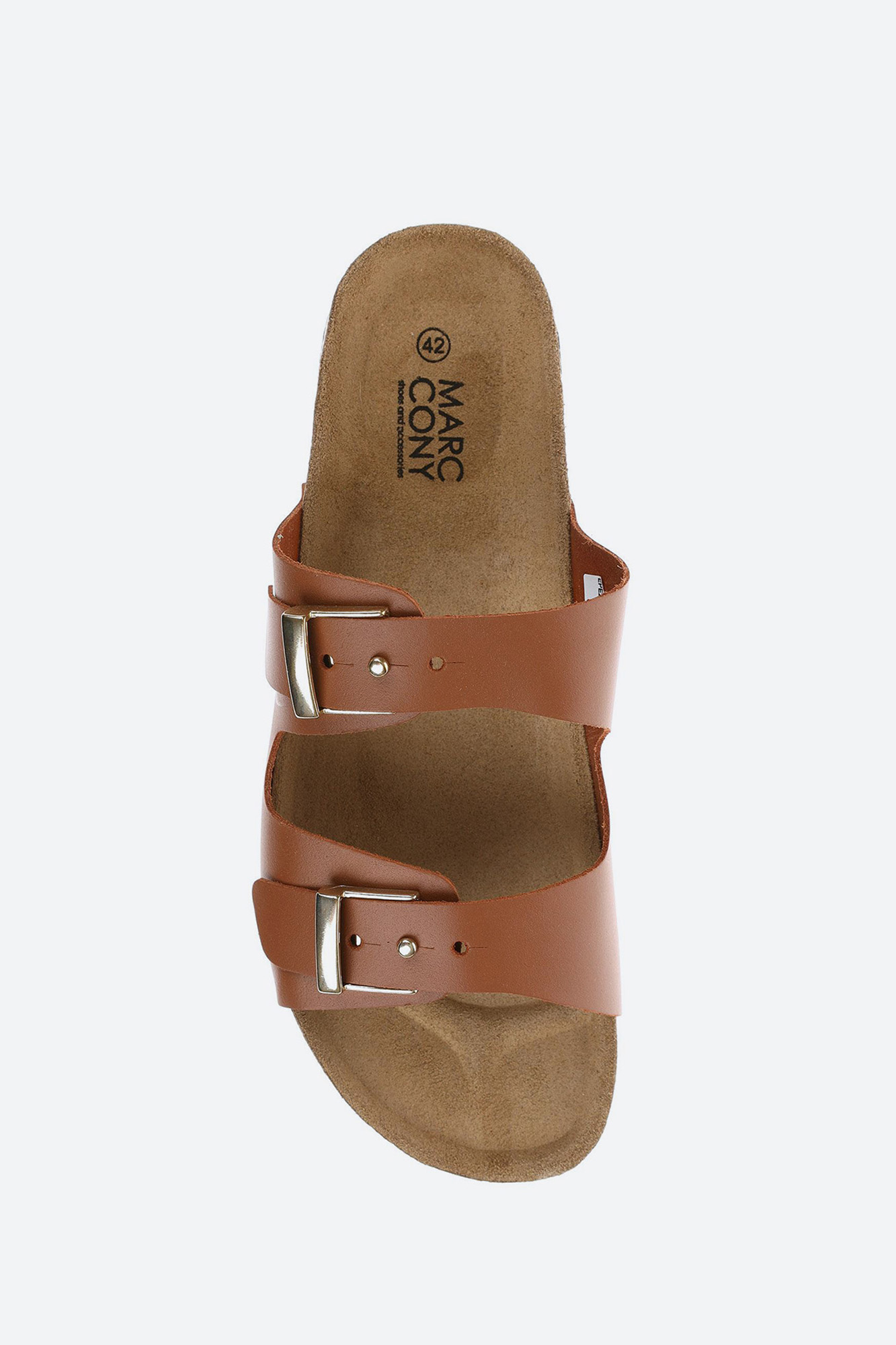 EPE21_7-71-12425-410 Шлепки Marc Cony Коричневый