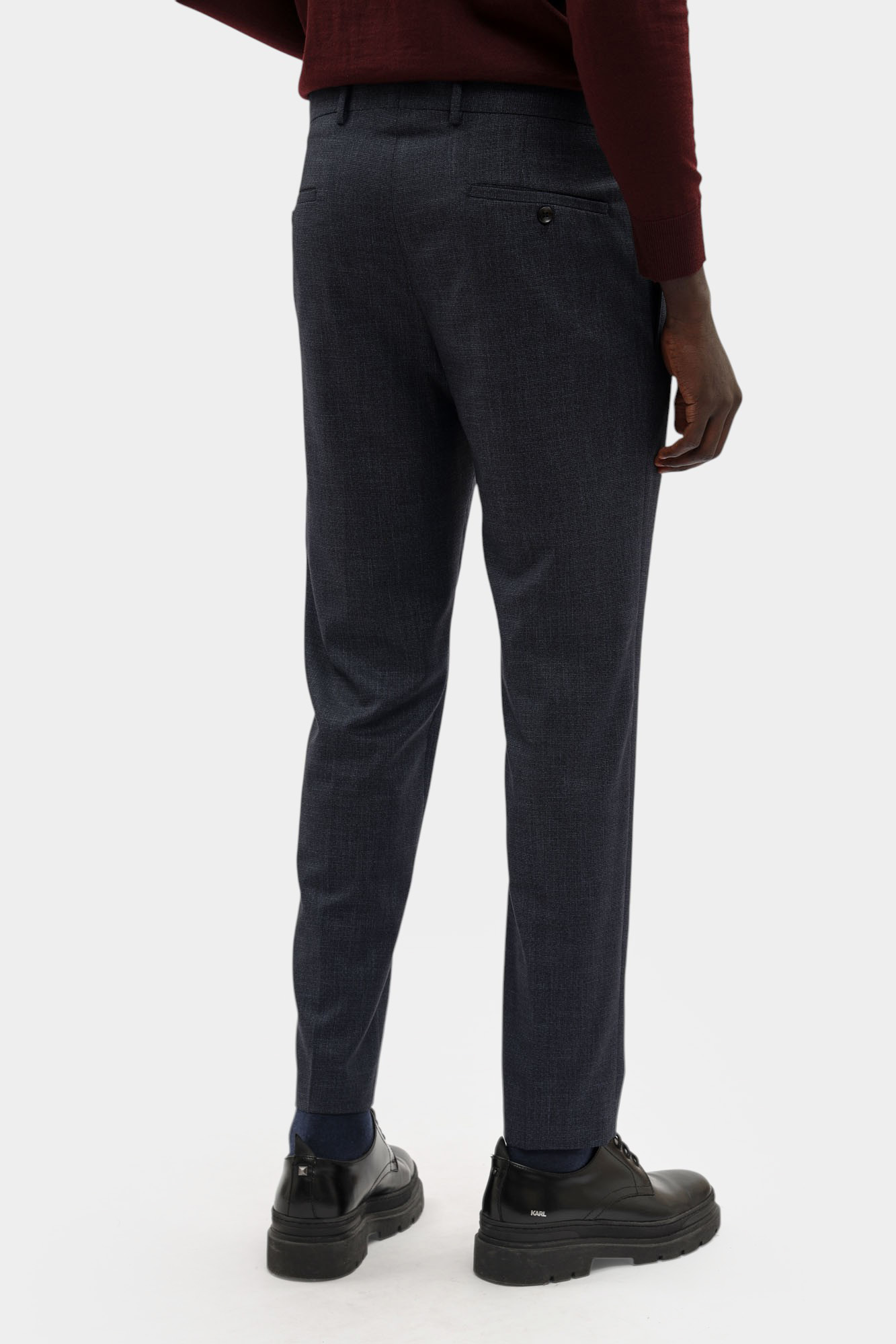 30042721_10018121 Брюки классические Strellson Синий