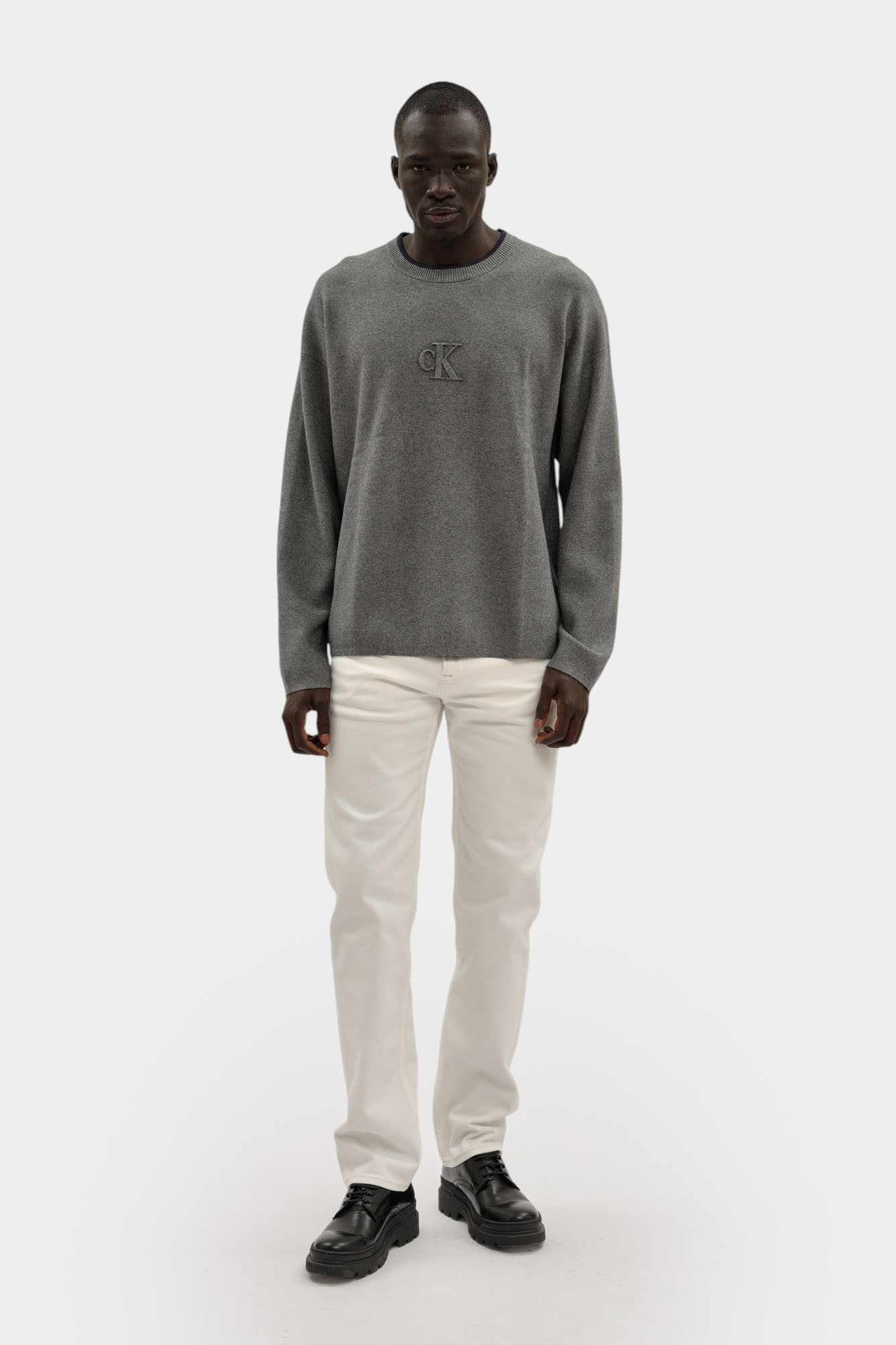 LV04RD300G Джемпер Calvin Klein Jeans Серый