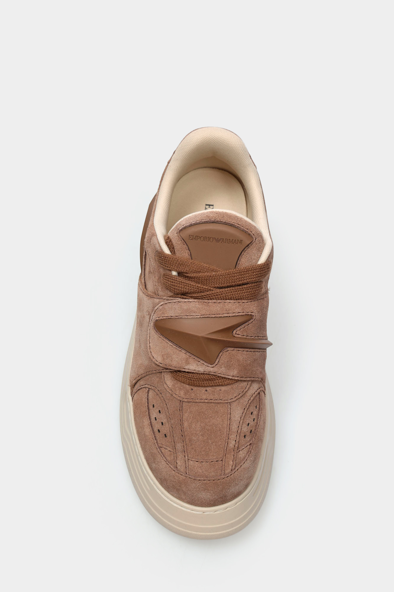 EM005398_AF21561 Кроссовки Emporio Armani Серый