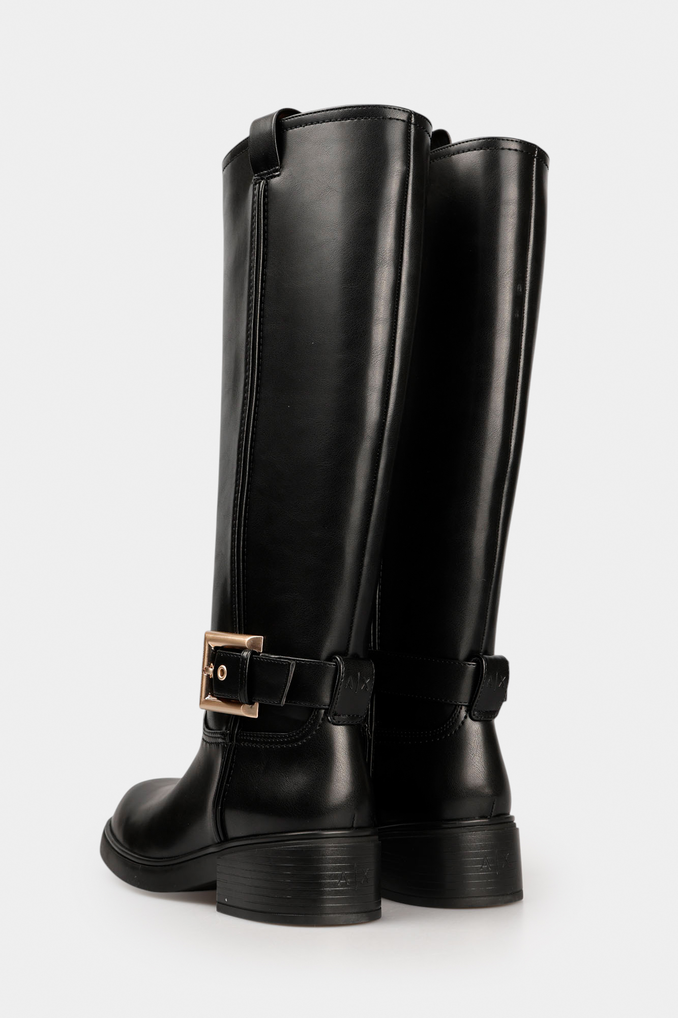 XW001655_AF17476 Сапоги Armani Exchange Черный