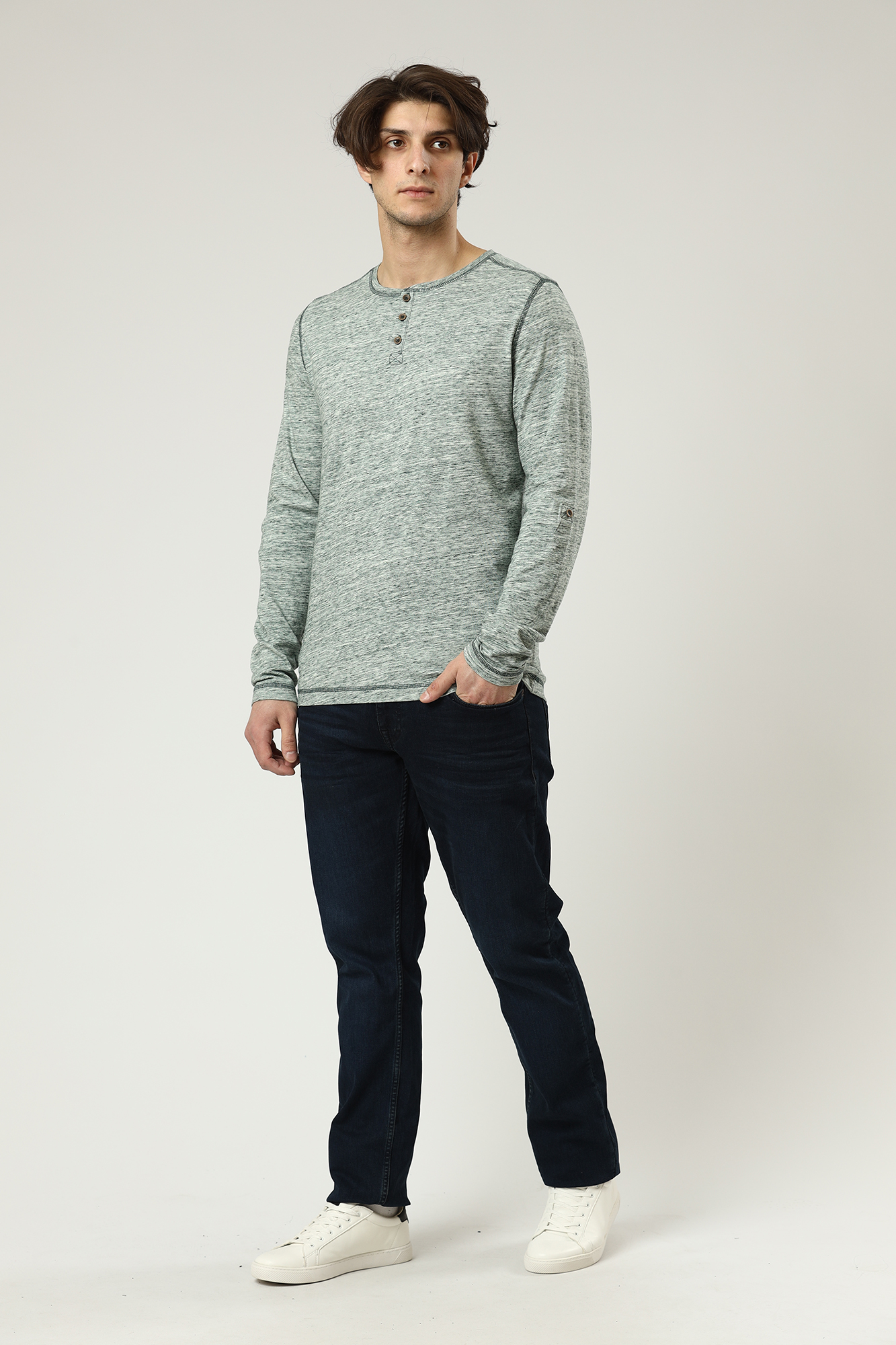 1012356-5000 Джинсы Oregon Tapered Mustang Синий