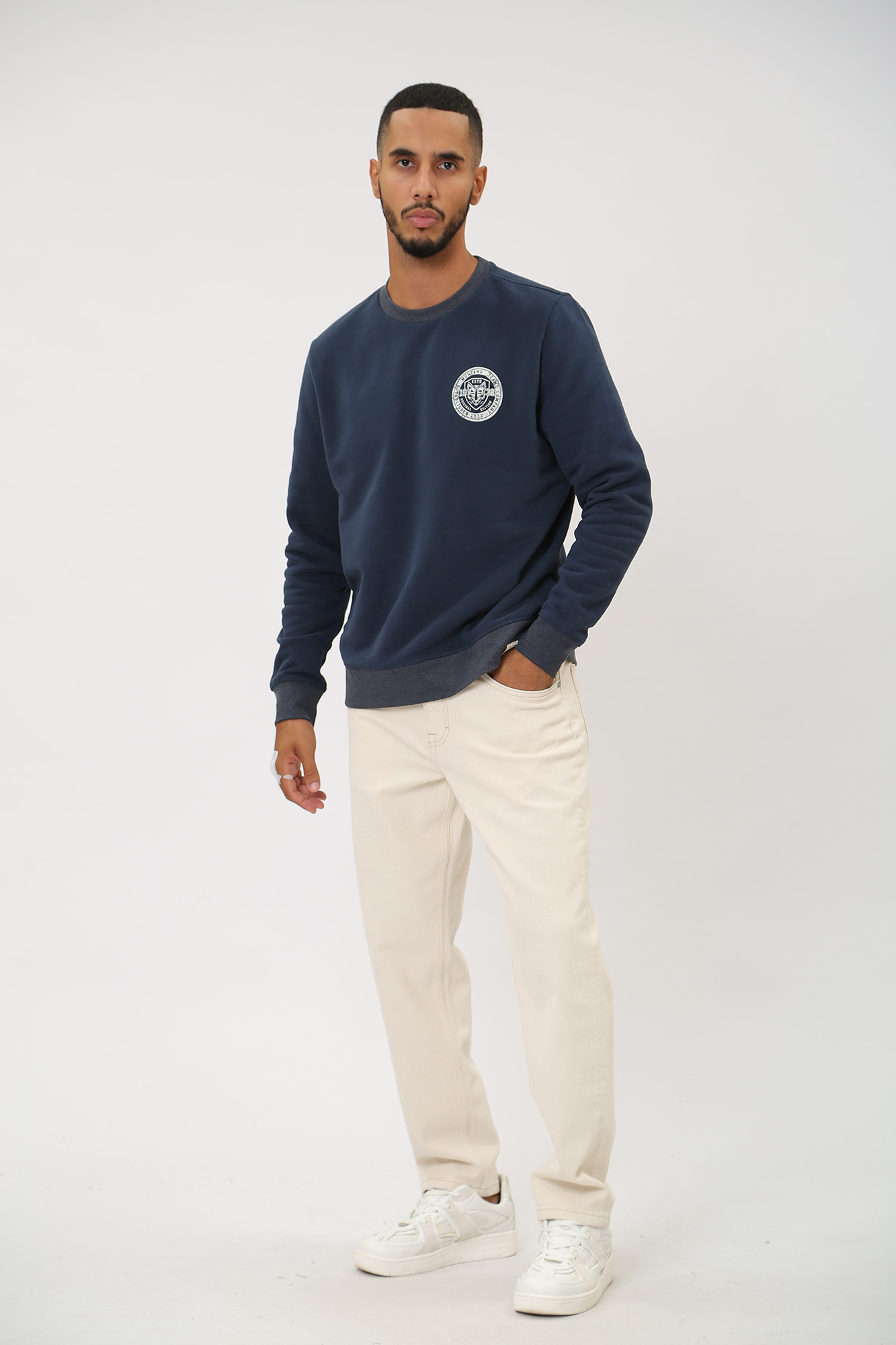 1014159 Свитшот Mustang Синий