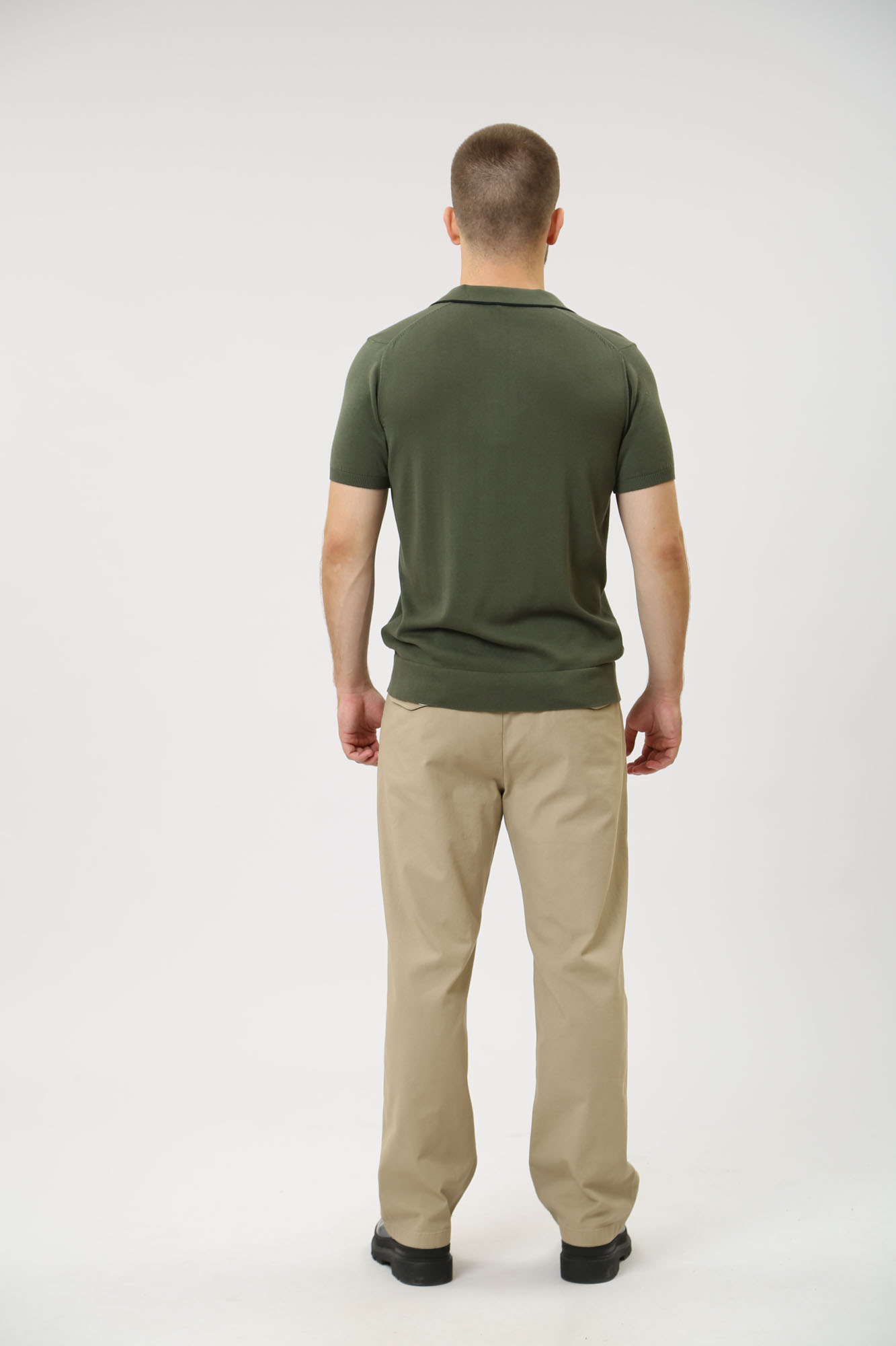 30036001_10015376 Поло Strellson Зеленый