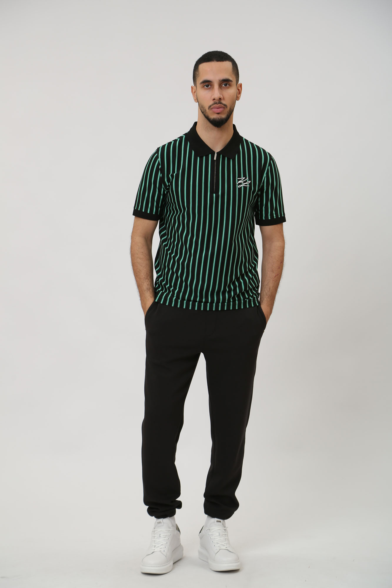 541201_745081 Поло Karl Lagerfeld Зеленый