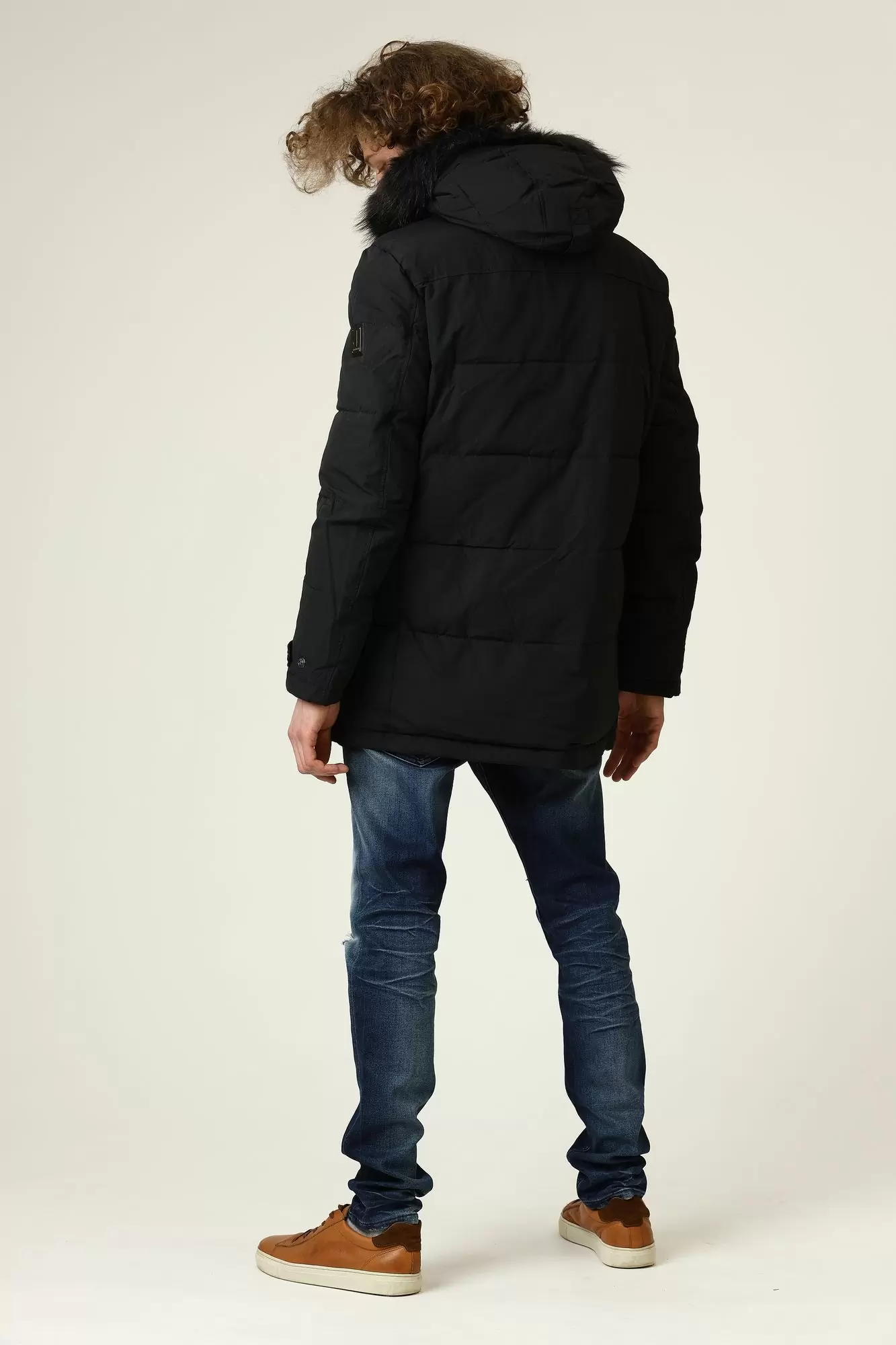 J30J305565_ Парка утепленная Calvin Klein Jeans Черный