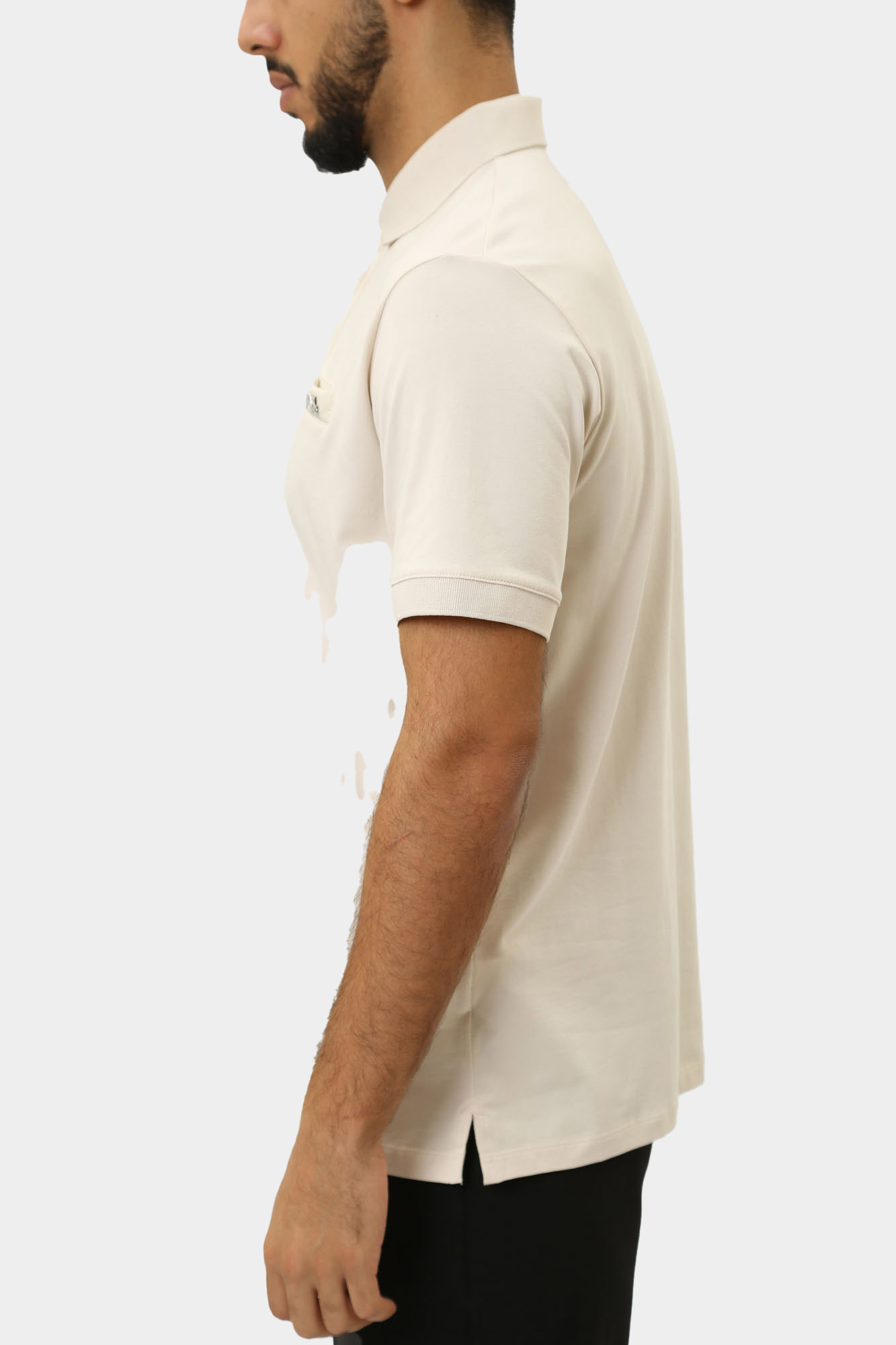 544221_745017 Поло Karl Lagerfeld Бежевый