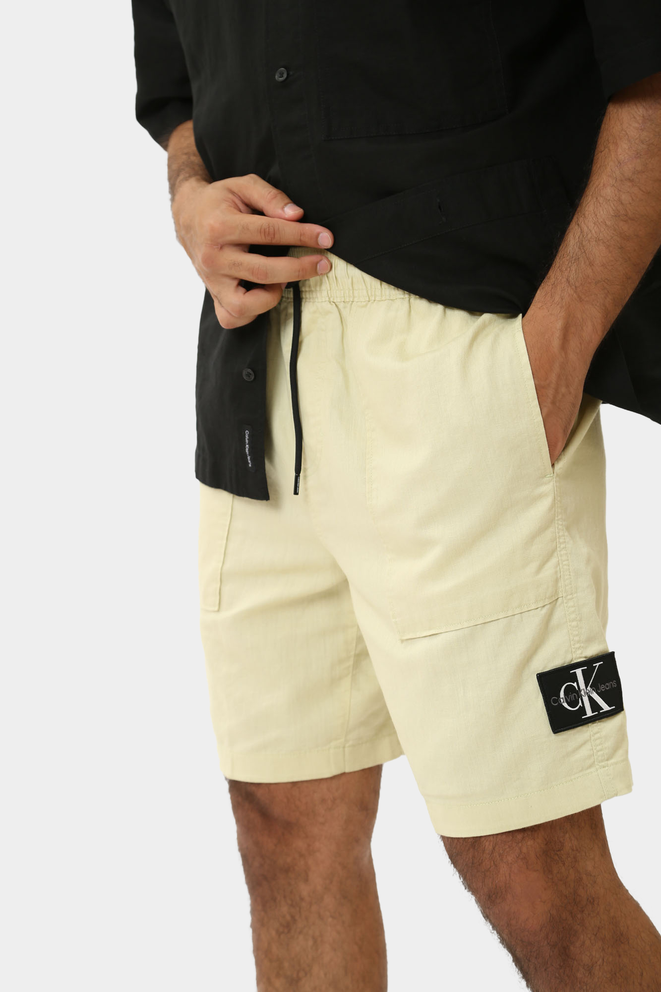 J30J325475 Шорты Calvin Klein Jeans Бежевый