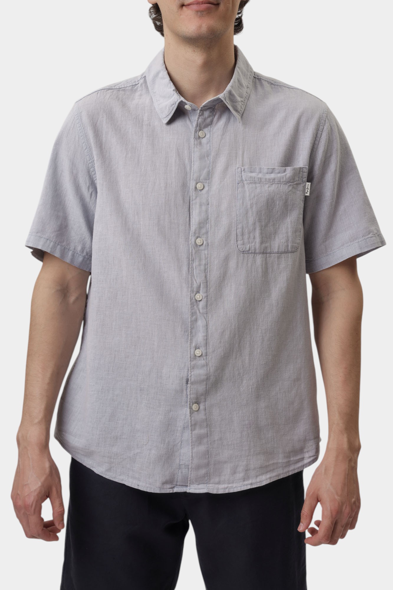 PM308847 Рубашка Pepe Jeans Голубой