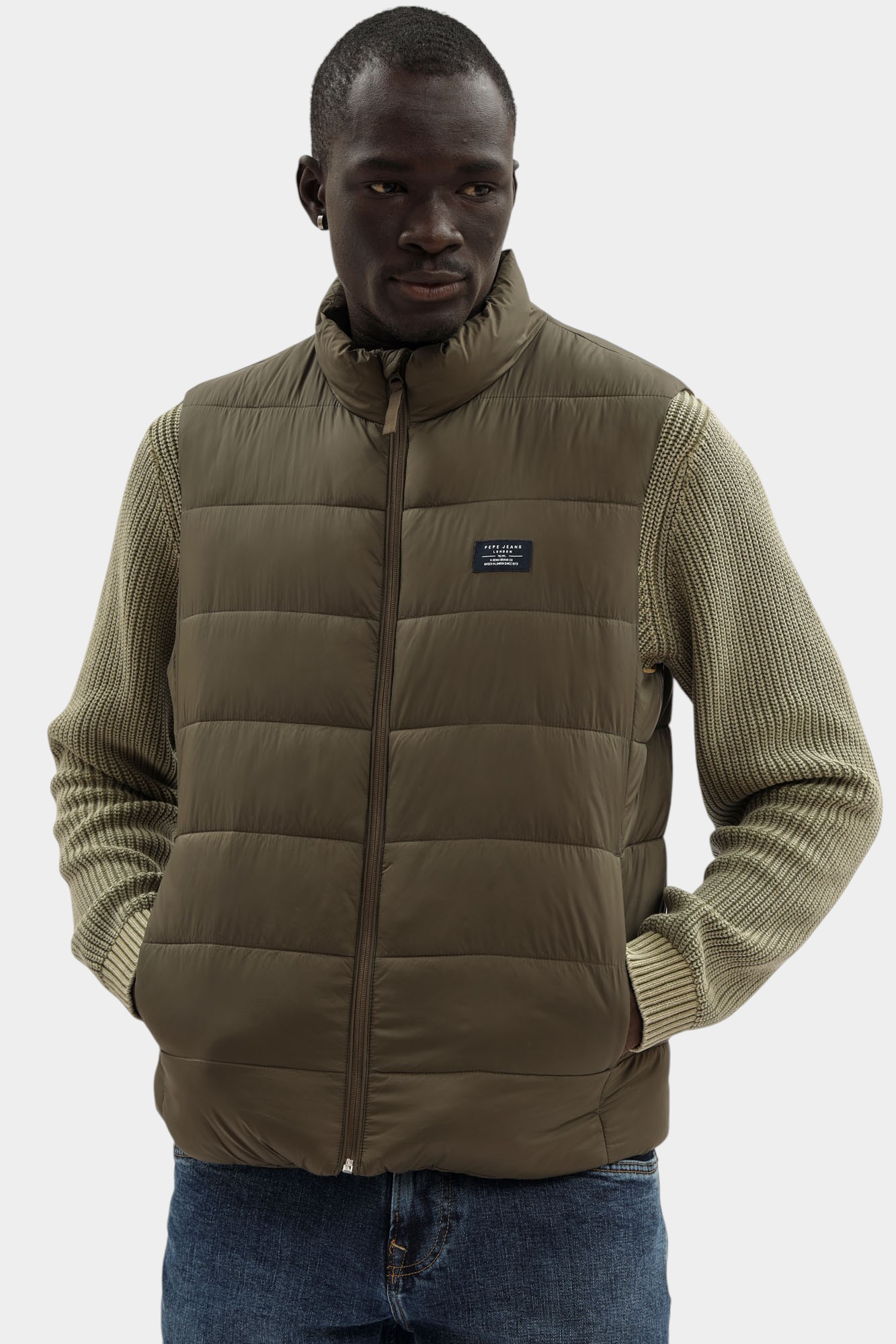 PM4027189 Жилет утеплённый Pepe Jeans Зеленый