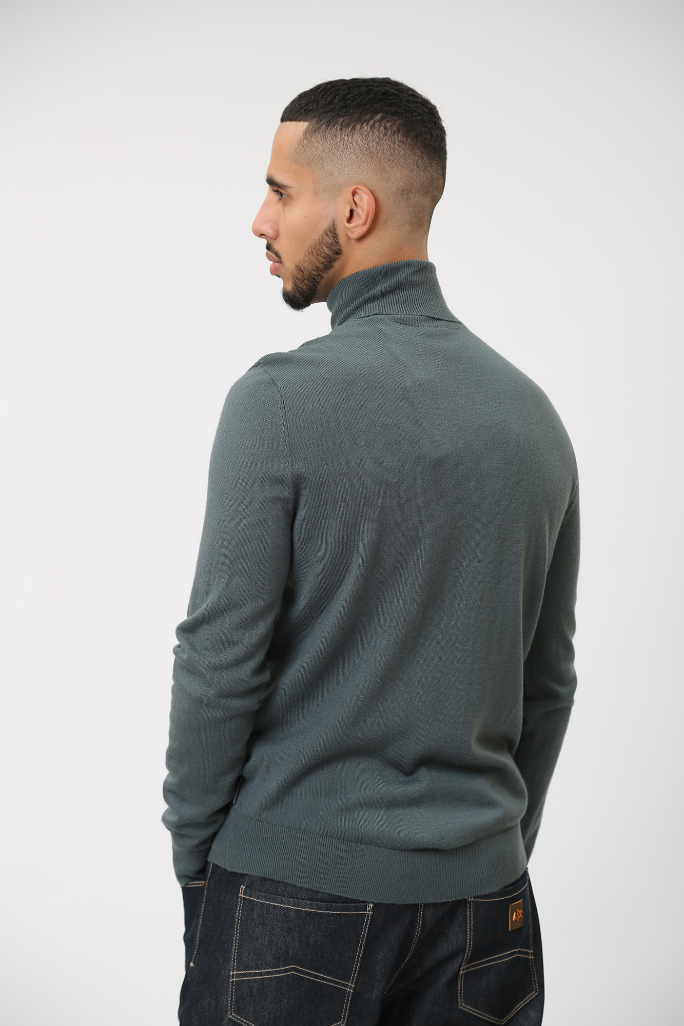 6RZM5C_ZMM9Z Водолазка Armani Exchange Зеленый