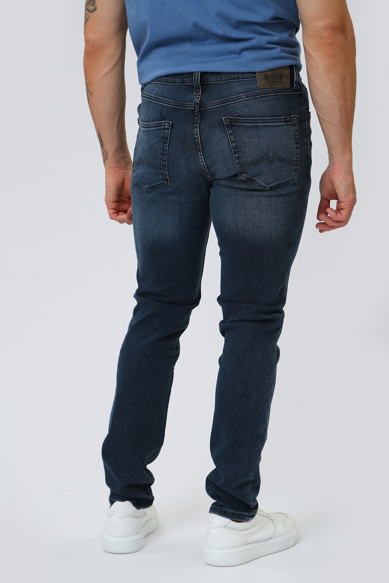 1012072 Джинсы Tramper Tapered Mustang Синий