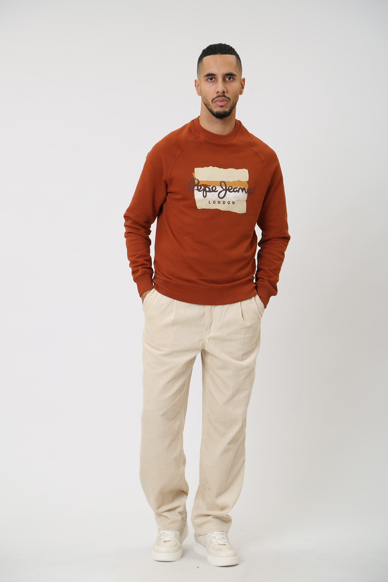 PM582519 Свитшот Pepe Jeans Коричневый